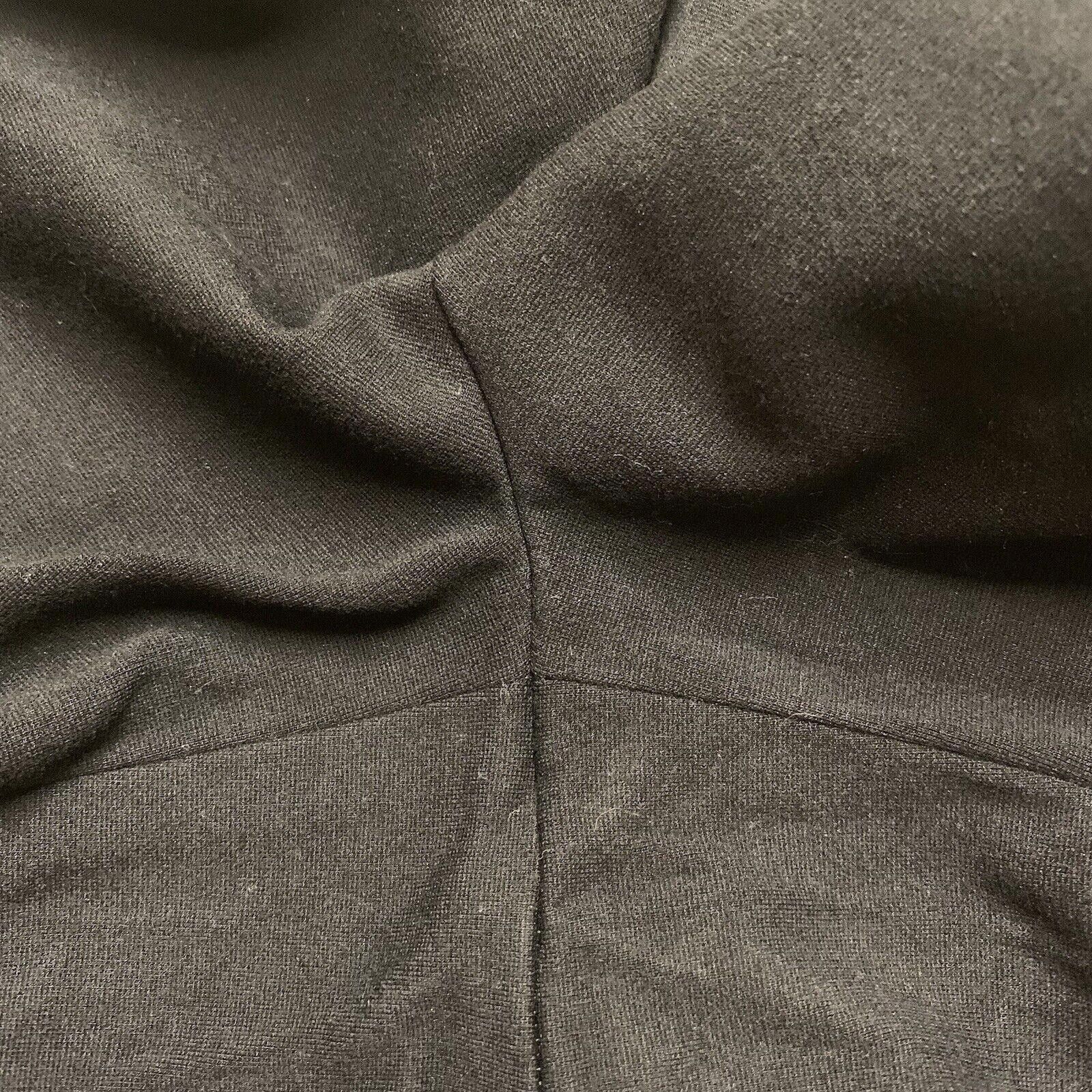 Club Monaco Club Monaco Wide Leg Scallop Hem Pants 8 Black Size 30" / US 8 / IT 44 - 10 Thumbnail