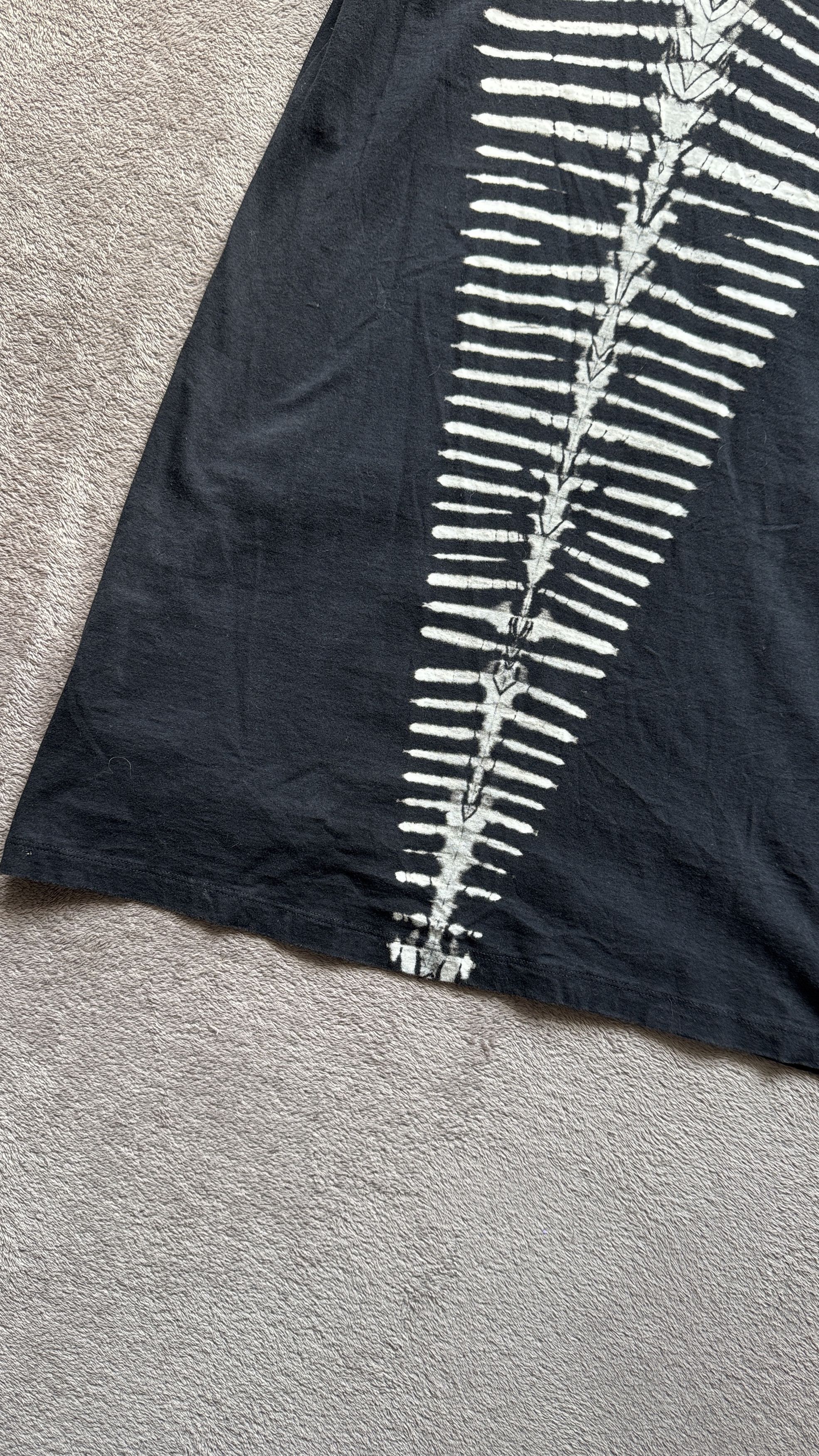 Hysteric Glamour Y2K Skeleton Printed Mini Dress McQueen Gaultier Punk Vibe Size L / US 10 / IT 46 - 3 Thumbnail