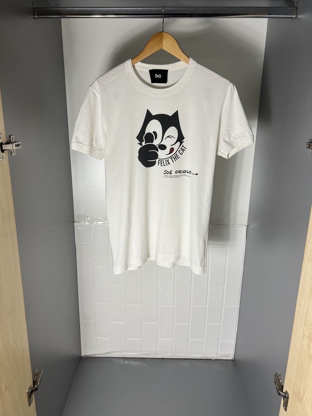 Dolce & Gabbana DOLCE & GABBANA FELIX THE CAT ITALIAN DESIGNER T-SHIRT Y2K Size US M / EU 48-50 / 2 - 2 Thumbnail