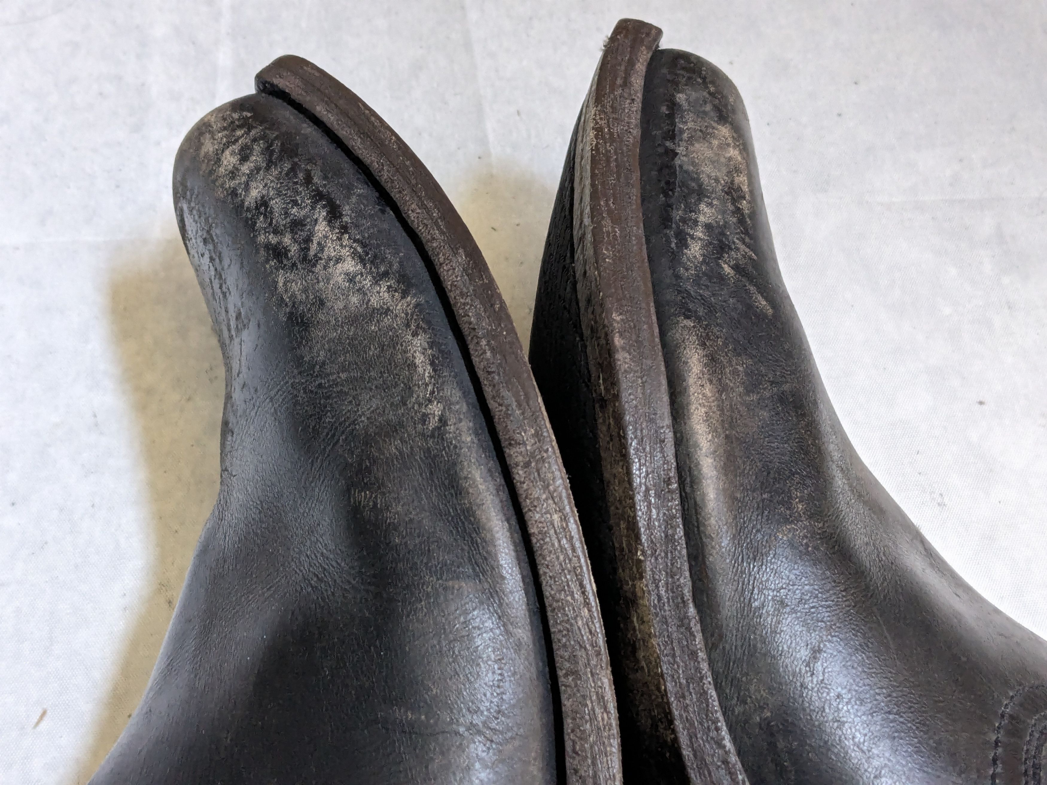 Frye Frye Engineer Boots Black 13 D Leather Side Zip Buckle Size US 13 / EU 46 - 8 Thumbnail