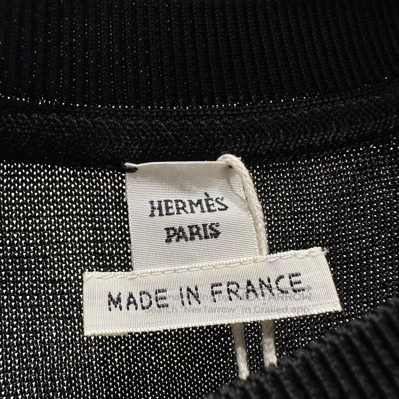 Hermes Hermes Patterned Silk Knit Long Sleeve Size XS / US 0-2 / IT 36-38 - 3 Thumbnail