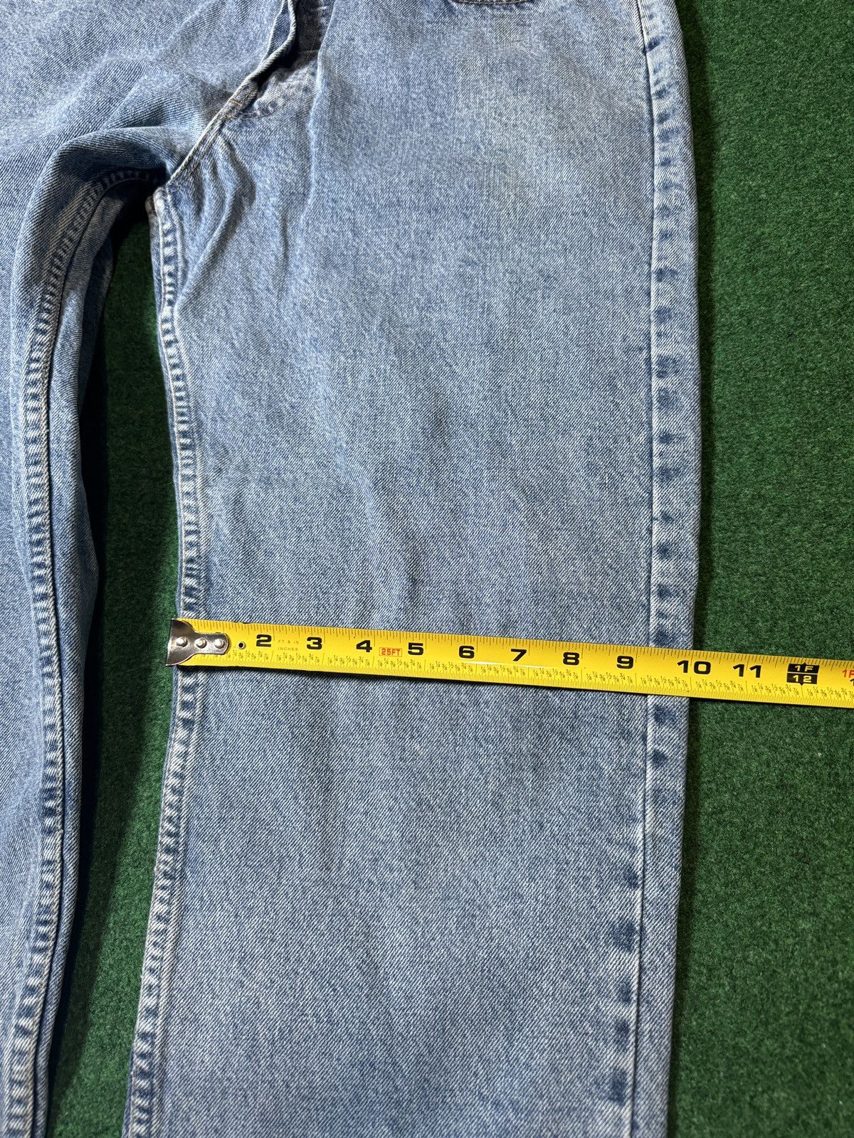 Gap × Vintage 90s Gap Denim Loose Fit Baggy Hip Hop Skater Jeans Size US 34 / EU 50 - 11 Thumbnail