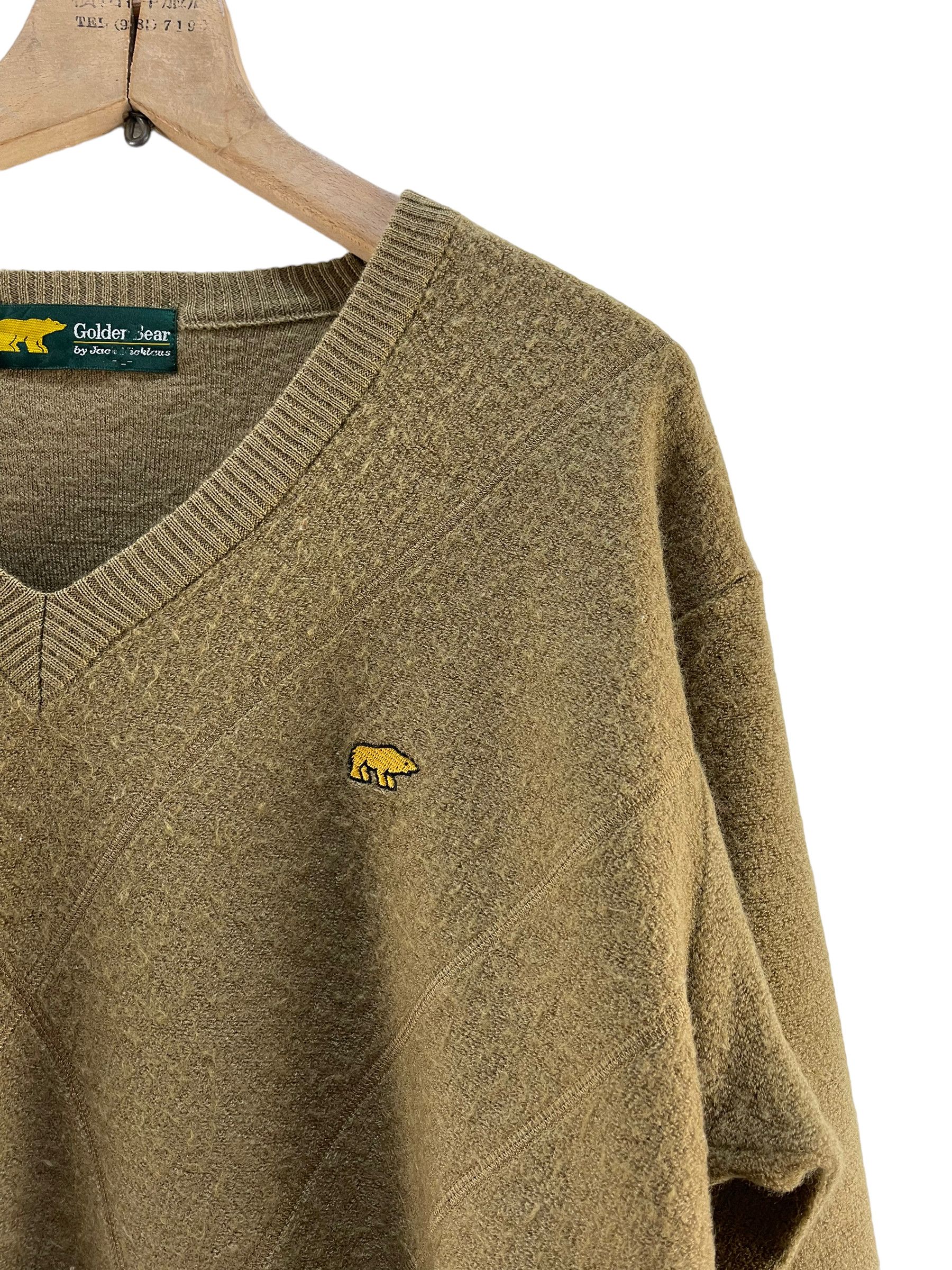 Golden Bear Vintage Golden Bear V Neck Knitwear Size US M / EU 48-50 / 2 - 8 Thumbnail