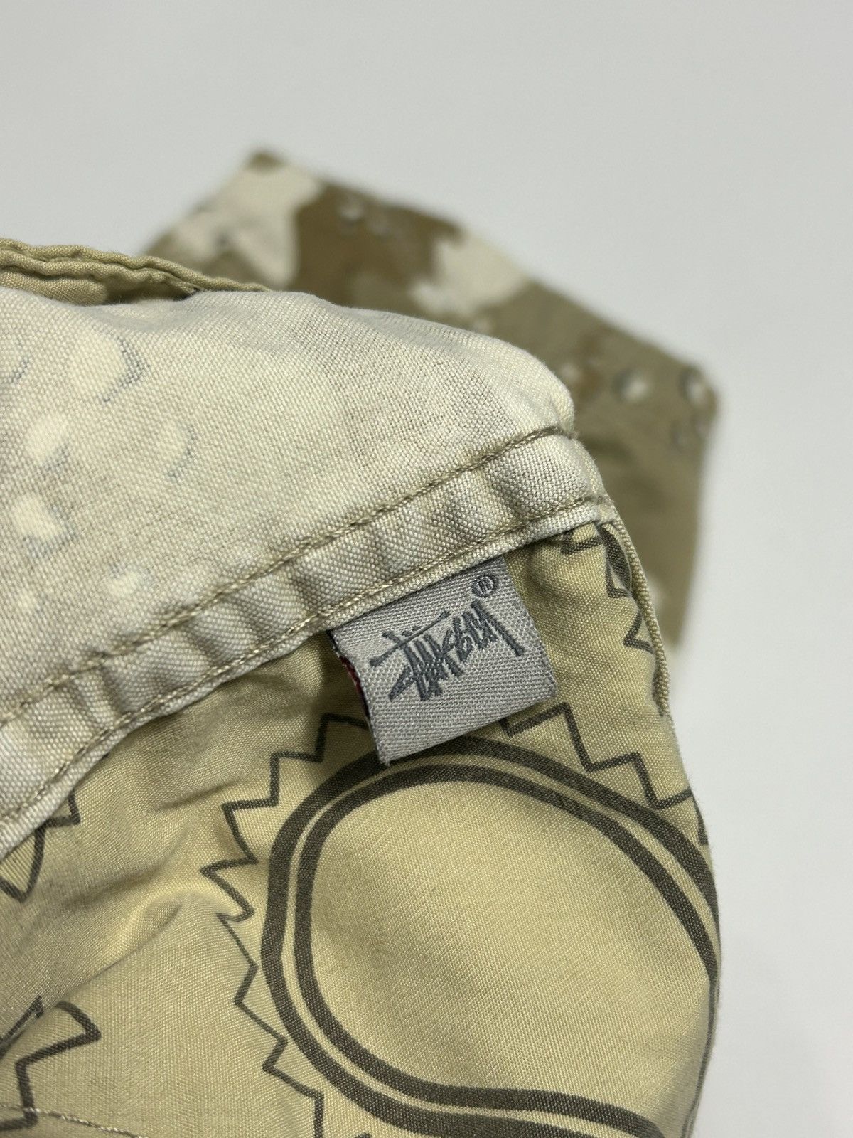 Stussy × Vintage Stussy Vintage Cargo Shorts Camo Mens Size 30 Size US 30 / EU 46 - 12 Thumbnail