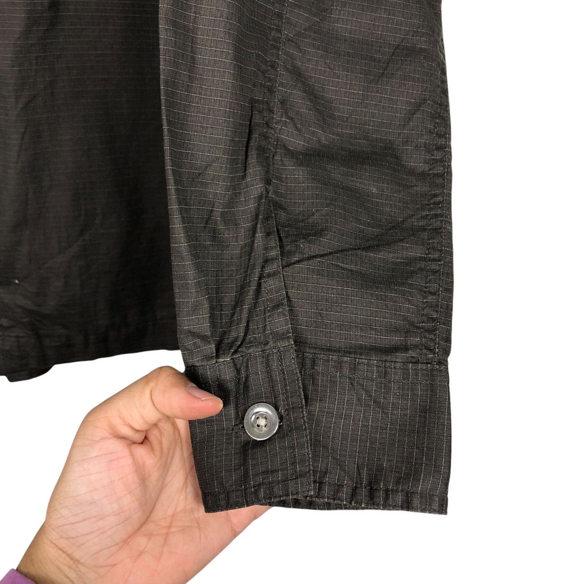 Japanese Brand 📌Vintage Hickory Chore Jacket Bomber Open Dich Issey Miyake Size US L / EU 52-54 / 3 - 16 Thumbnail