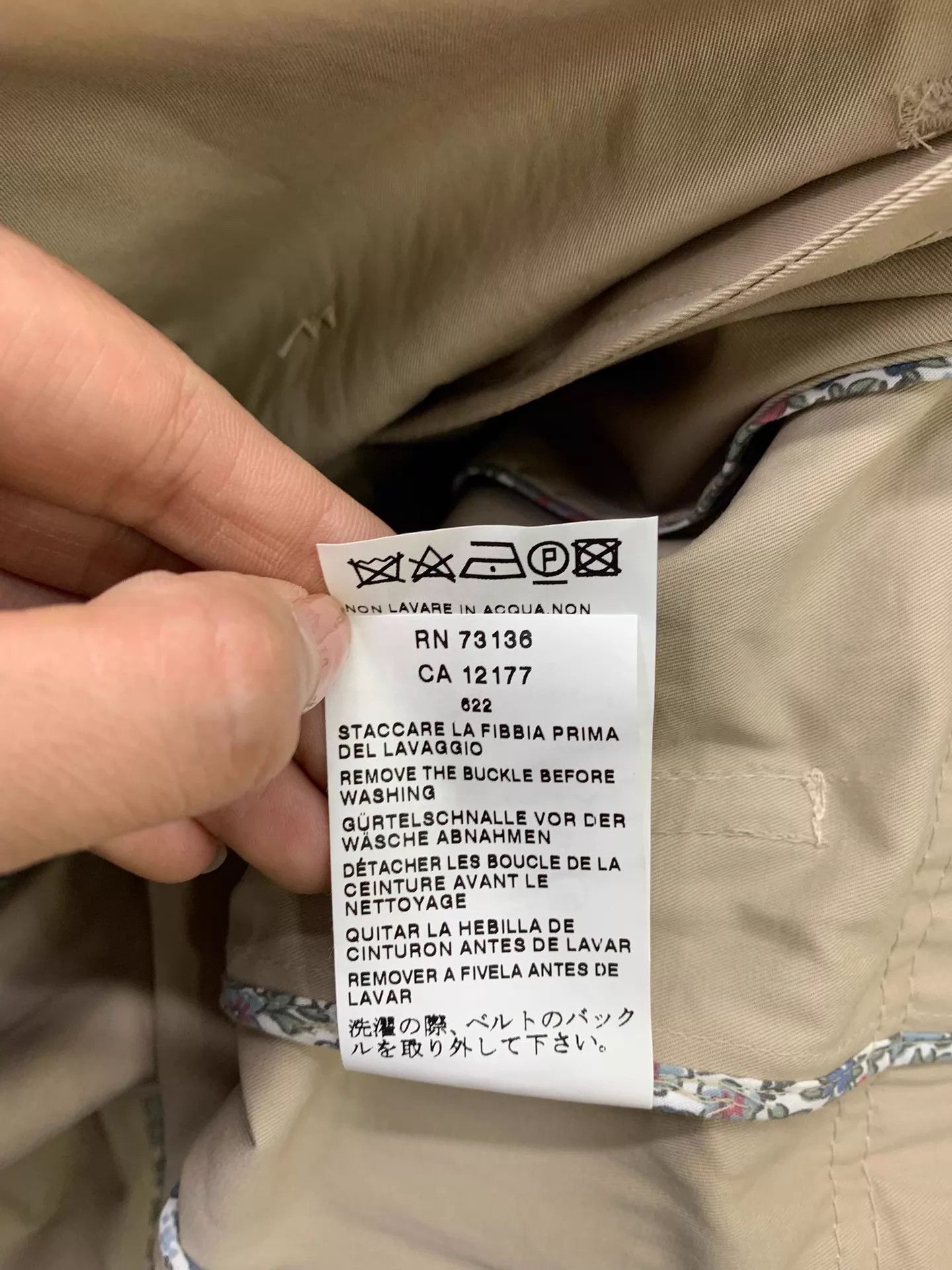 Max Mara Maxmara Double-Breasted Trench Coat 36 New Size S / US 4 / IT 40 - 8 Thumbnail