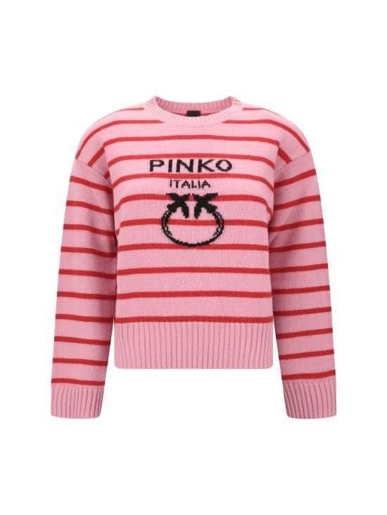 Pinko PINKO Women Sweater 104679A2EV ORZ PINK Size S / US 4 / IT 40 - 1 Thumbnail