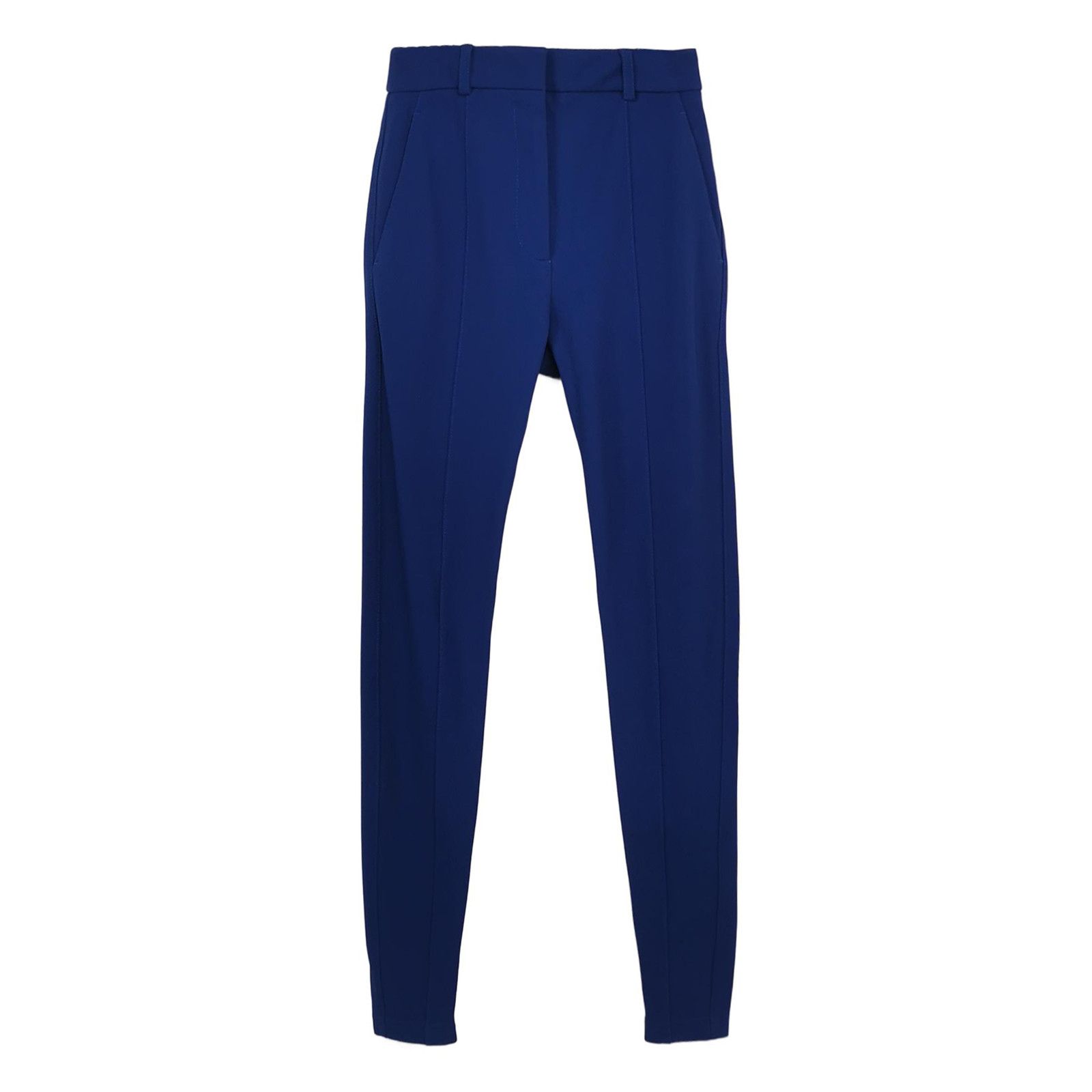 Burberry Burberry Blue Solid Trousers US 0 Size 24" / US 00 / IT 34 - 1 Thumbnail