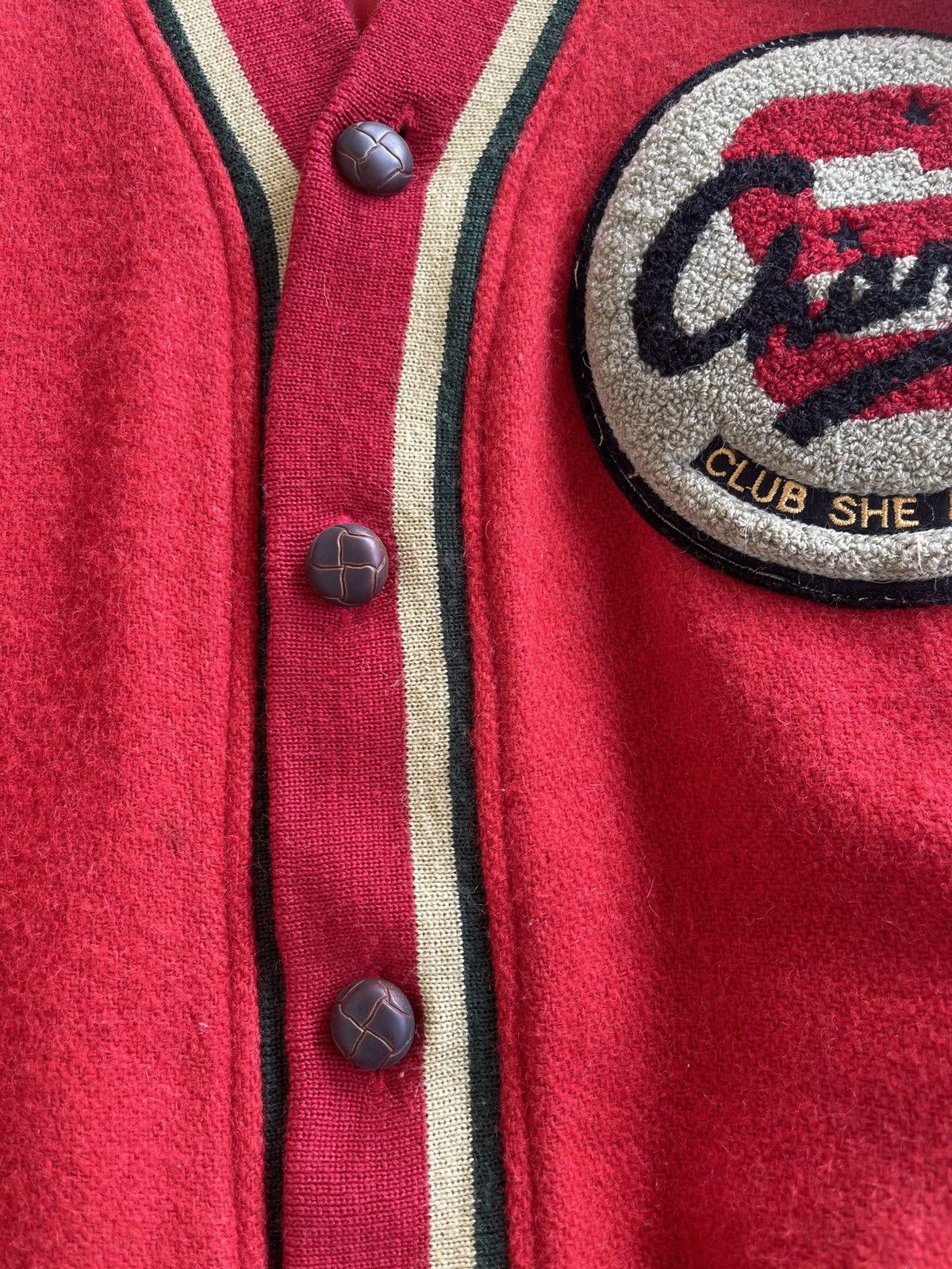 Vintage VINTAGE 90s WOOL VARSITY JACKET Size US XL / EU 56 / 4 - 9 Thumbnail