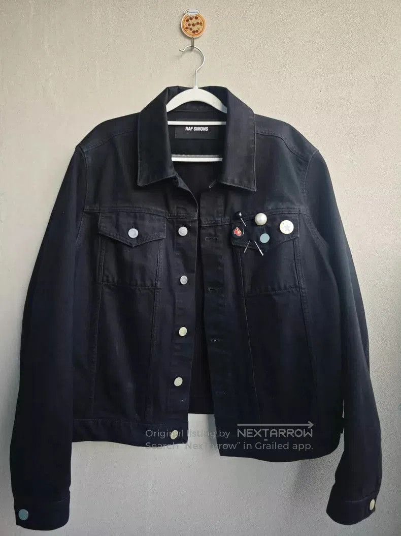 Raf Simons RAF Simons Badge Jacket Black Color. Size US L / EU 52-54 / 3 - 1 Thumbnail