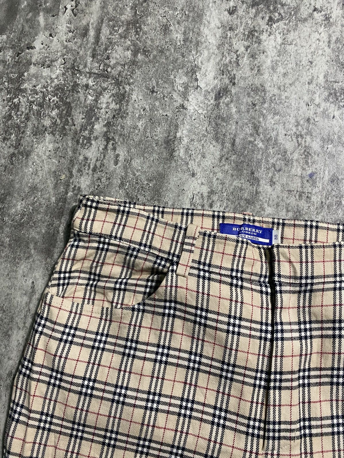 Burberry Vintage Burberry Women Nova Check Pants Size 27" / US 4 / IT 40 - 4 Thumbnail