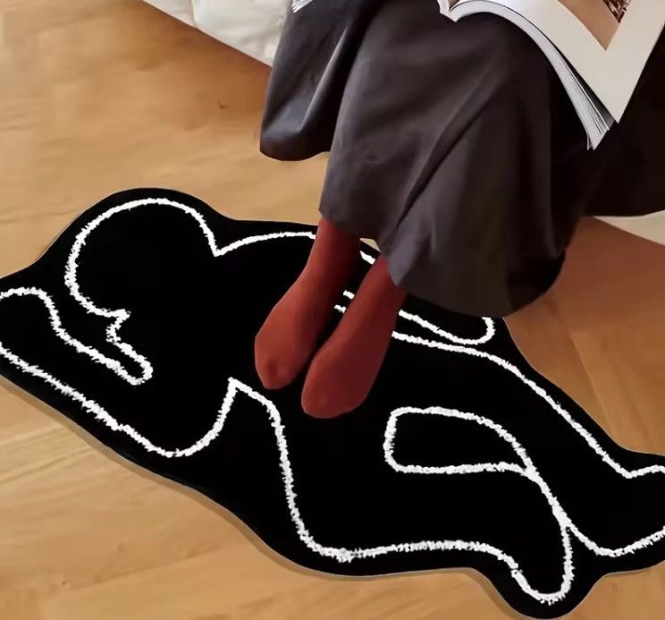 Japanese Brand 45 X 110 cm Crimescene Carpet. Size ONE SIZE - 3 Thumbnail