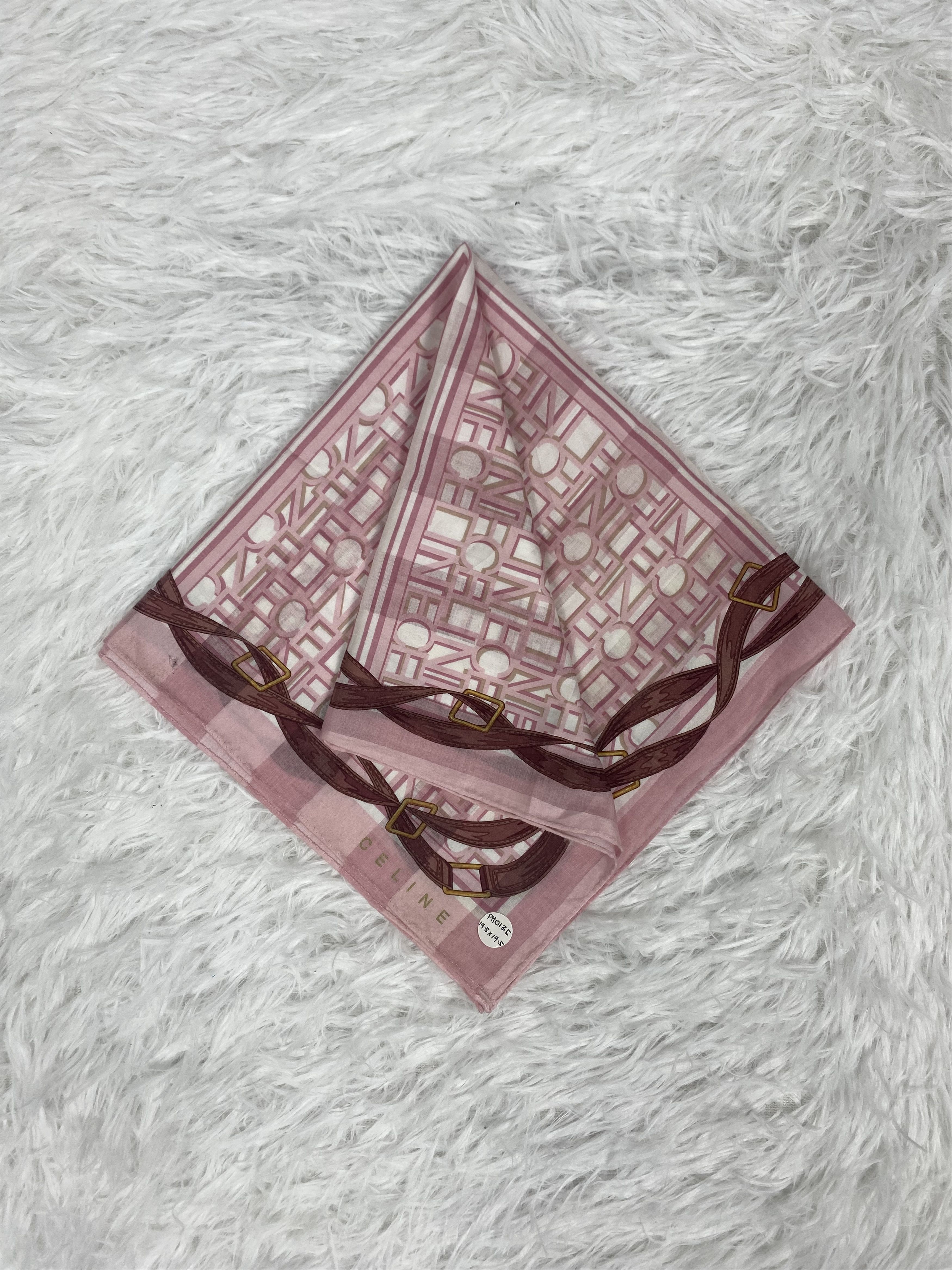 Celine × Vintage Vintage Celine Handkerchief PH0135 Size ONE SIZE - 1 Thumbnail