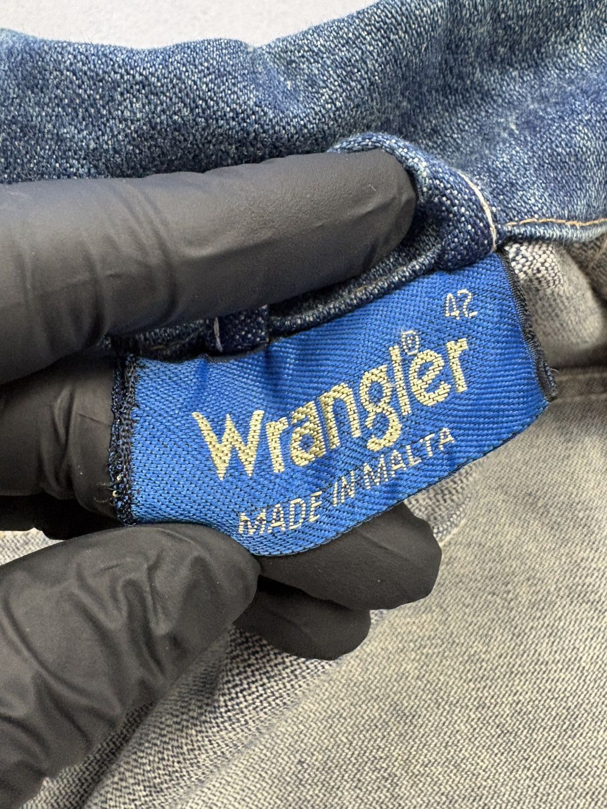 Wrangler Vintage Wrangler Denim Jacket Made in Malta 70s 80s Tracker Size US M / EU 48-50 / 2 - 14 Thumbnail