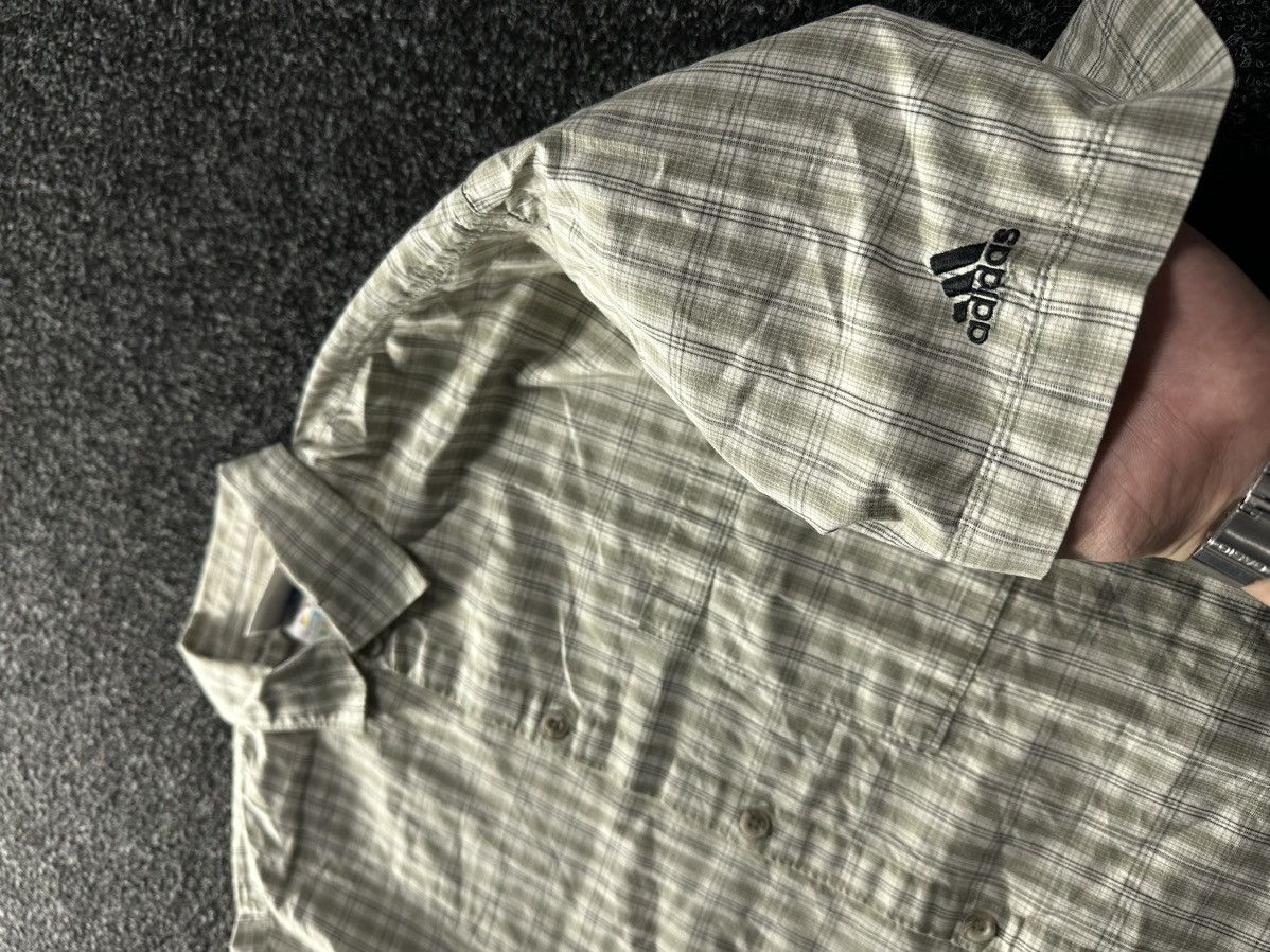 Adidas × Vintage 🚨VINTAGE 90s ADIDAS EQUIPMENT WITH LOGO shirt short sleeve Size US L / EU 52-54 / 3 - 6 Thumbnail