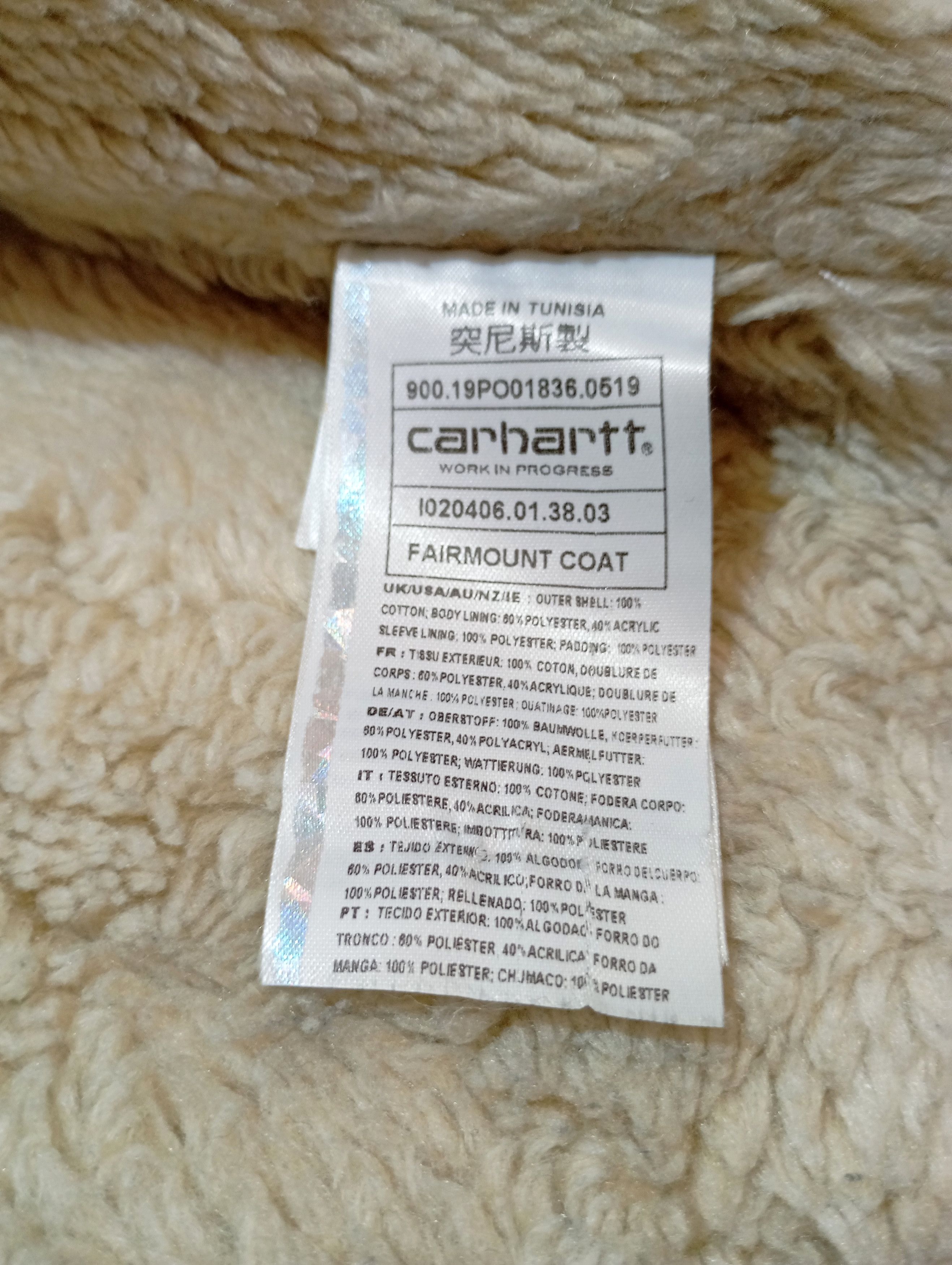Carhartt Carhartt Denim Fairmount Coat Sherpa Lined Size M Size US M / EU 48-50 / 2 - 4 Thumbnail