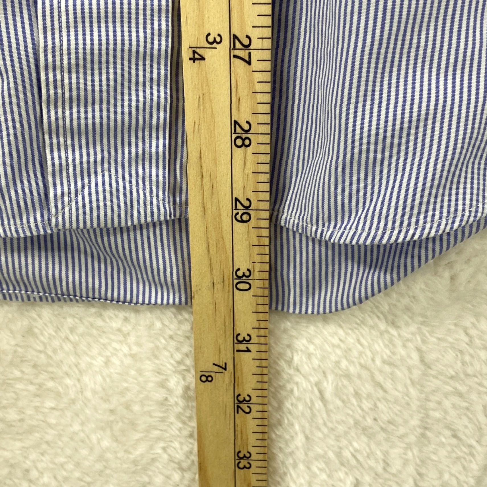 Ralph Lauren VINTAGE Ralph Lauren Blake Long Sleeve Button Up Striped Shirt Mens Medium Polo Pony Size US M / EU 48-50 / 2 - 5 Thumbnail