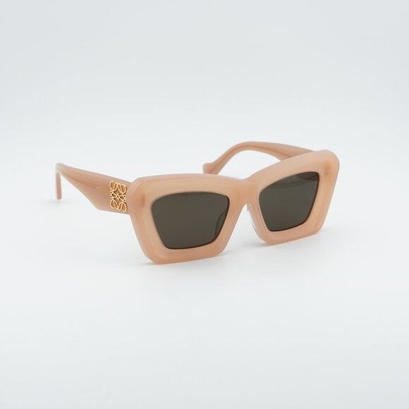 Polo Ralph Lauren Loewe LW40145F 72E Sunglasses Shiny Pink Cat Eye Frame Size ONE SIZE - 4 Thumbnail