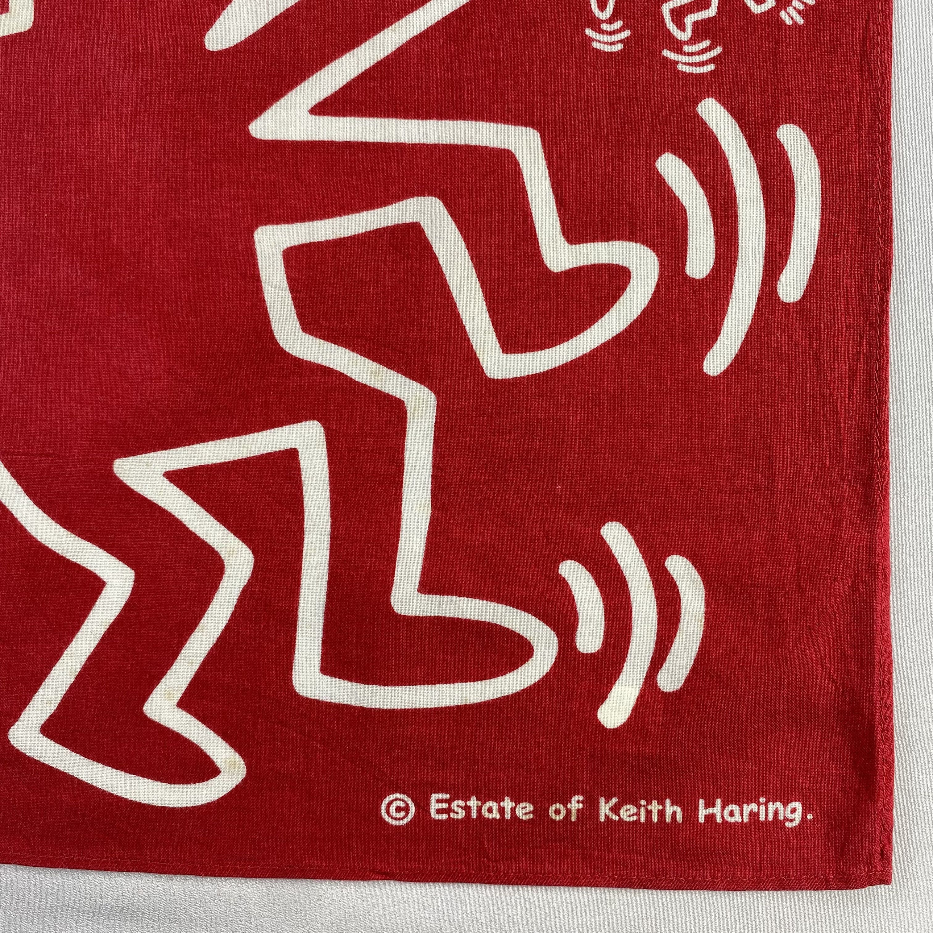 Keith Haring Keith Haring Neckerchief / Bandana / Handkerchief-P1390 Size ONE SIZE - 3 Thumbnail