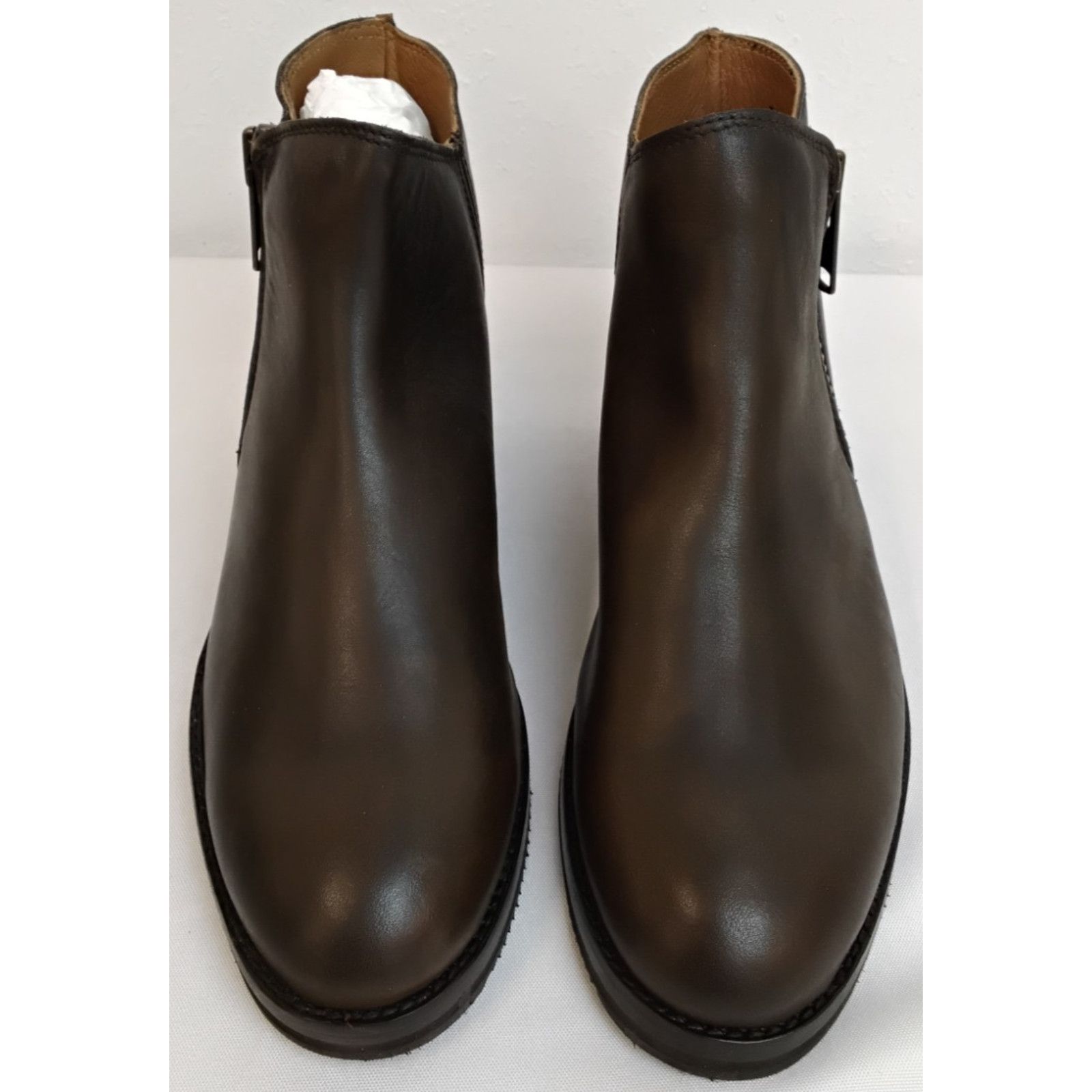 Frye Frye Madison Moto Shootie Women's 7M Brown Ankle Boot New Size US 7 / IT 37 - 3 Thumbnail