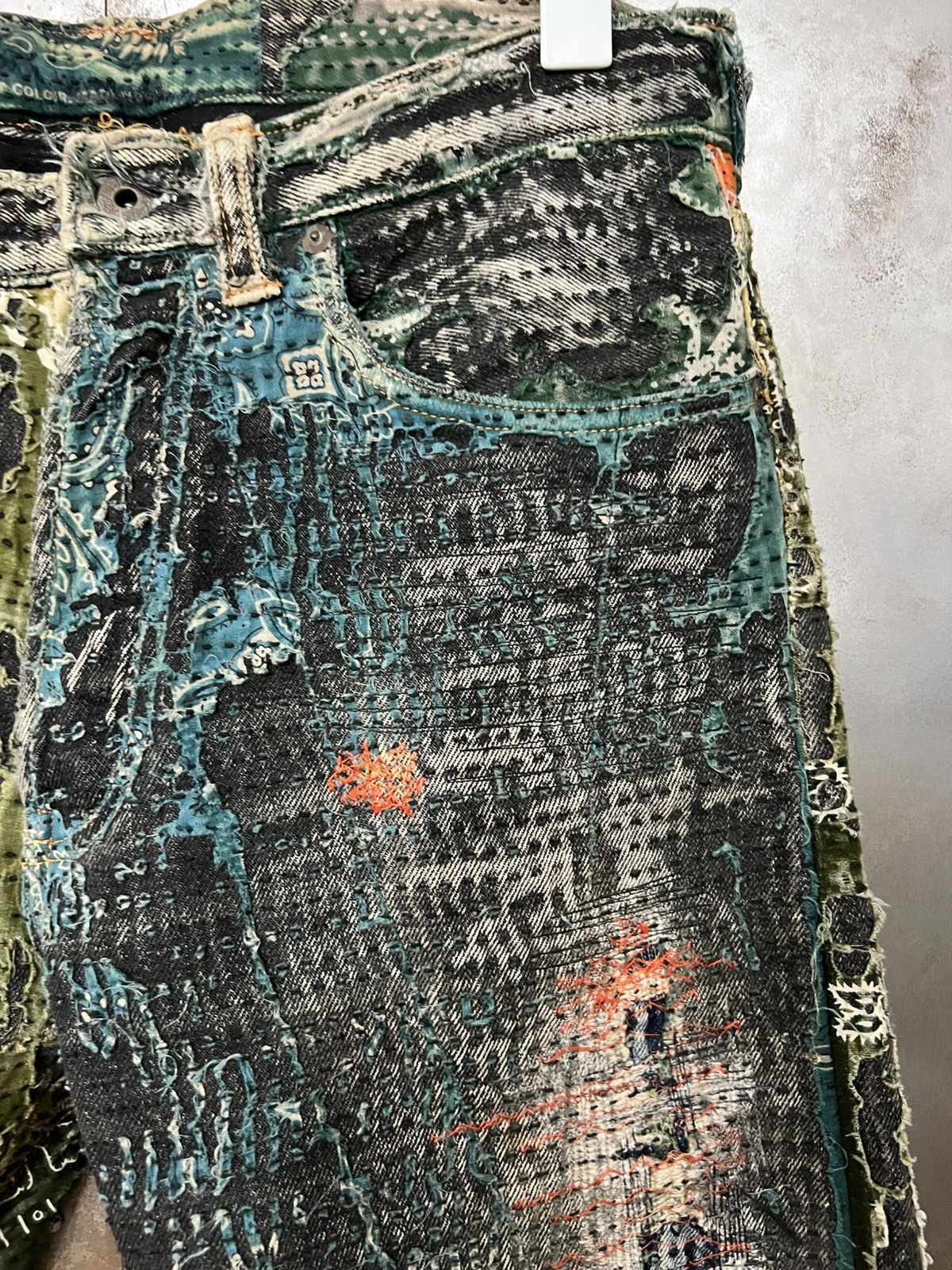 Proleta Re Art Proleta Re Art 1/1 Boro Denim #29 Size US 32 / EU 48 - 5 Thumbnail