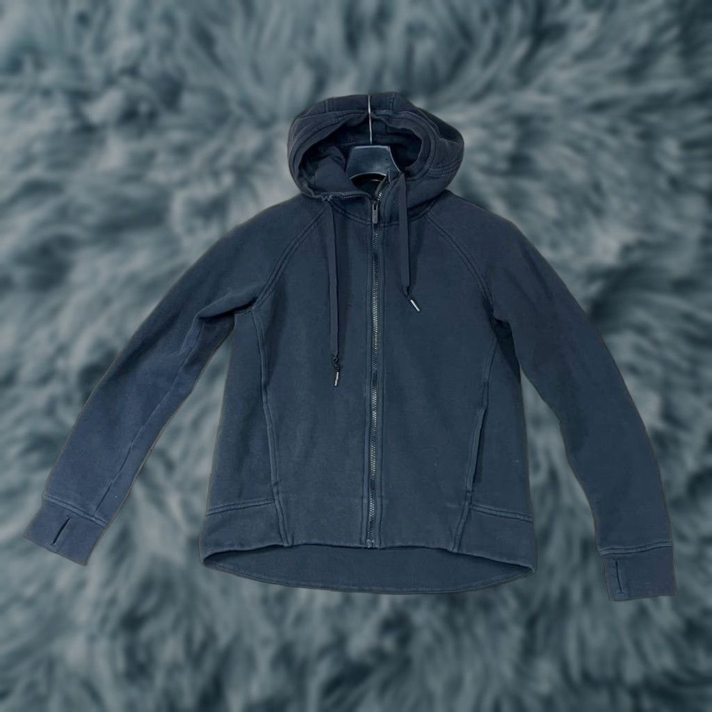 Lululemon Lululemon Womens Hoodie Black Full Zip Scuba Jacket Athletic Running Yoga Size 6 Regular Womens Cardigan/Coat (adjust as needed) Size M / US 6-8 / IT 42-44 - 1 Thumbnail