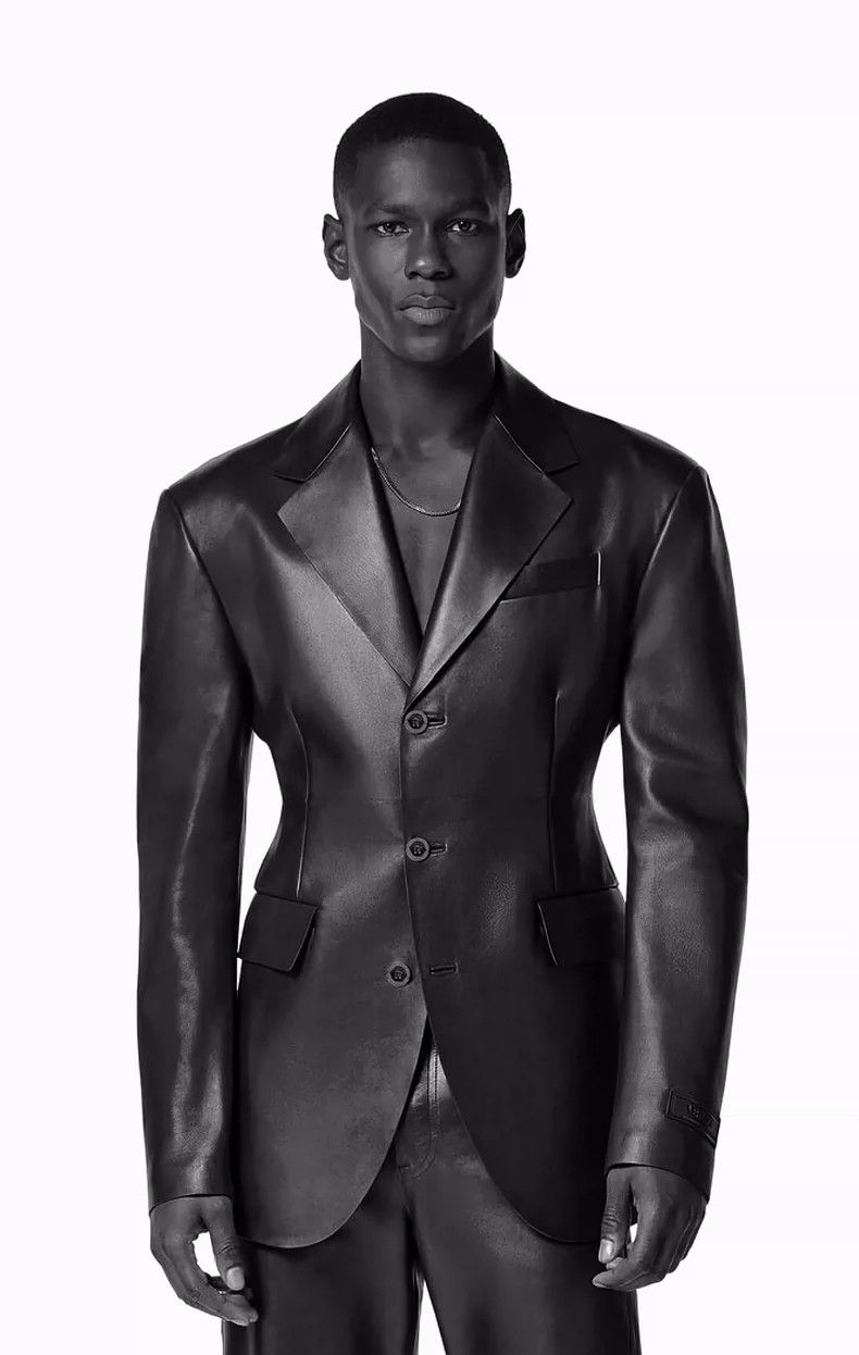 Versace Versace Lambskin suit Size US L / EU 52-54 / 3 - 1 Thumbnail