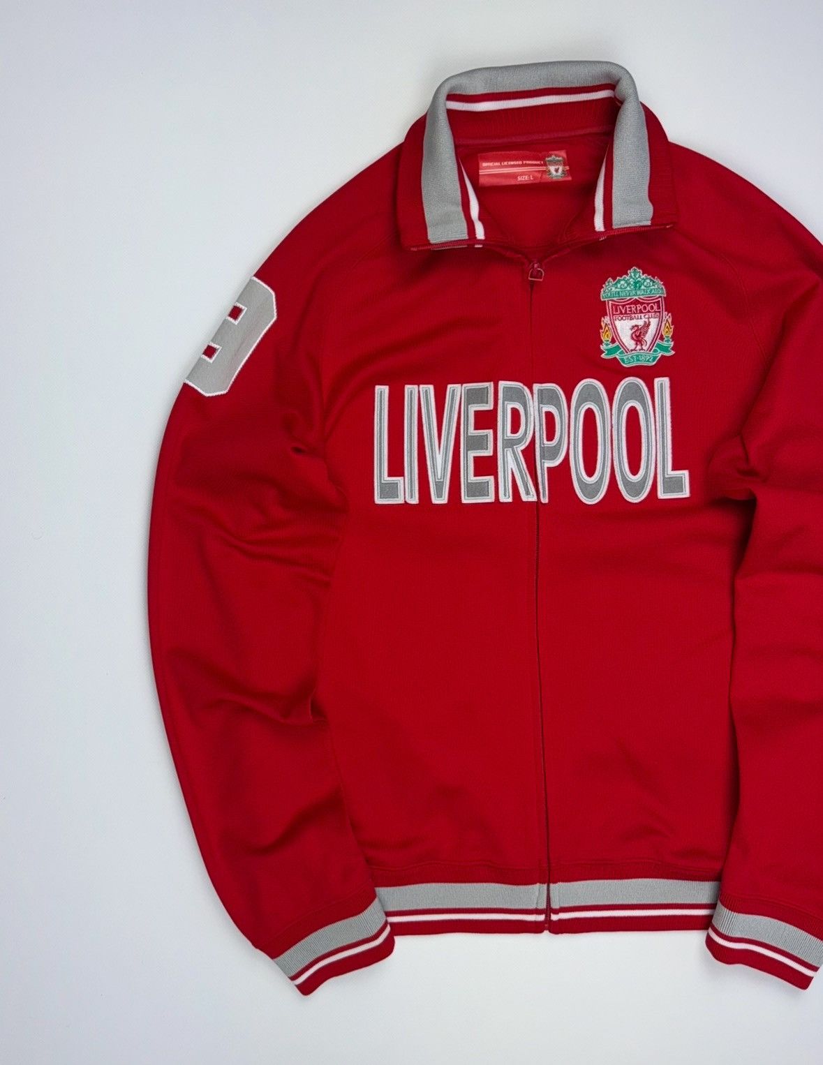 Other Liverpool Y2K Vintage FBC Full zip Jacket Men’s Red football Size US L / EU 52-54 / 3 - 2 Thumbnail