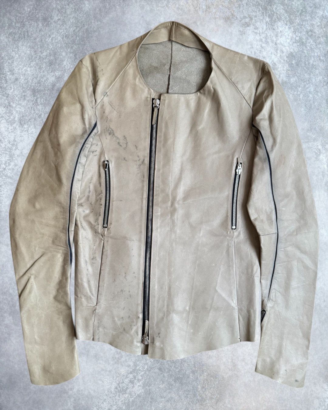 Yohan Serfaty [Yohan Serfaty] Sample Leather Jacket Size US XS / EU 42 / 0 - 1 Thumbnail