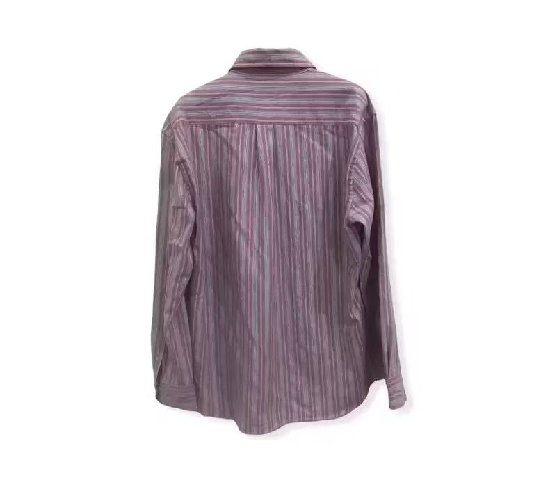 Flannel U.P Renoma Striped Design Flannel Shirt Size US L / EU 52-54 / 3 - 5 Thumbnail