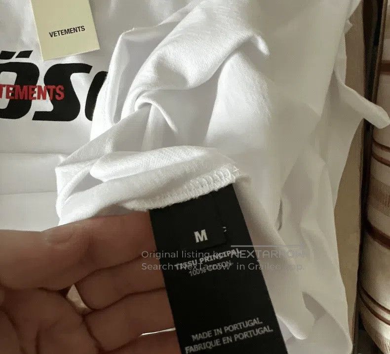 Vetements Vetements Short Sleeve Size US M / EU 48-50 / 2 - 3 Thumbnail