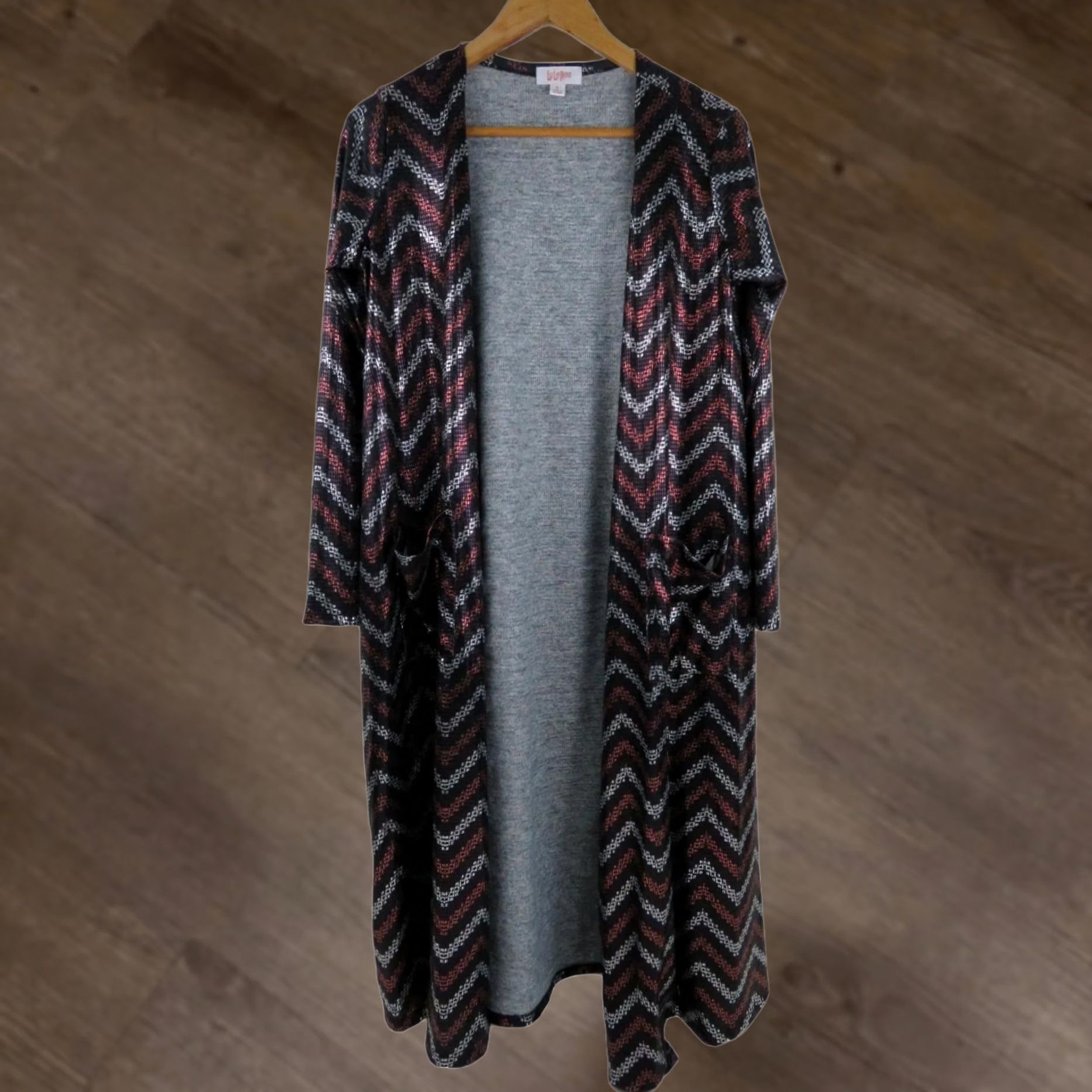 Vintage Lularoe Sarah Cardigan Sweater Women's Unicorn Metallic Small Knit Size S / US 4 / IT 40 - 1 Thumbnail