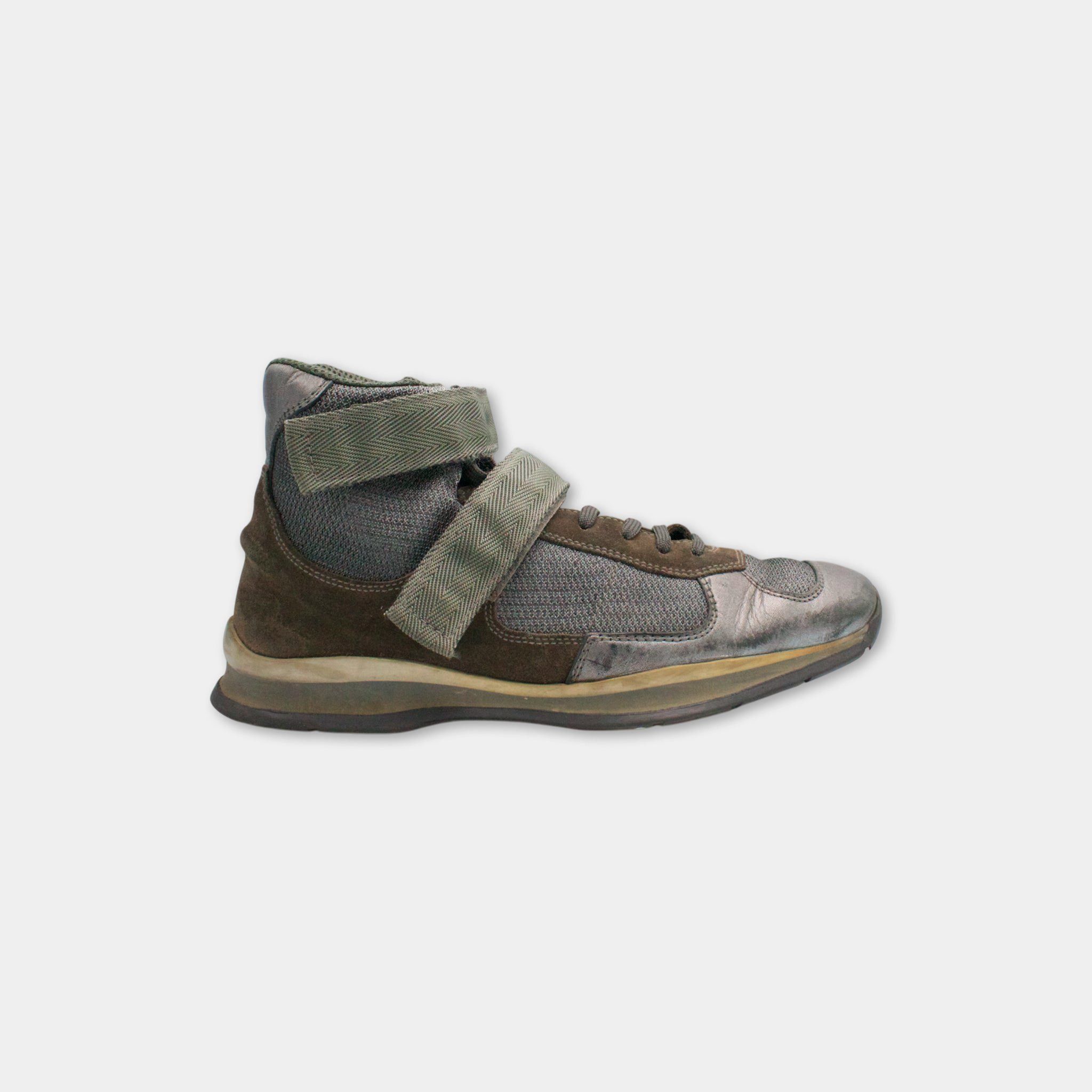 Prada Prada 2000's Suede America Cup Mid Size US 8 / EU 41 - 1 Thumbnail