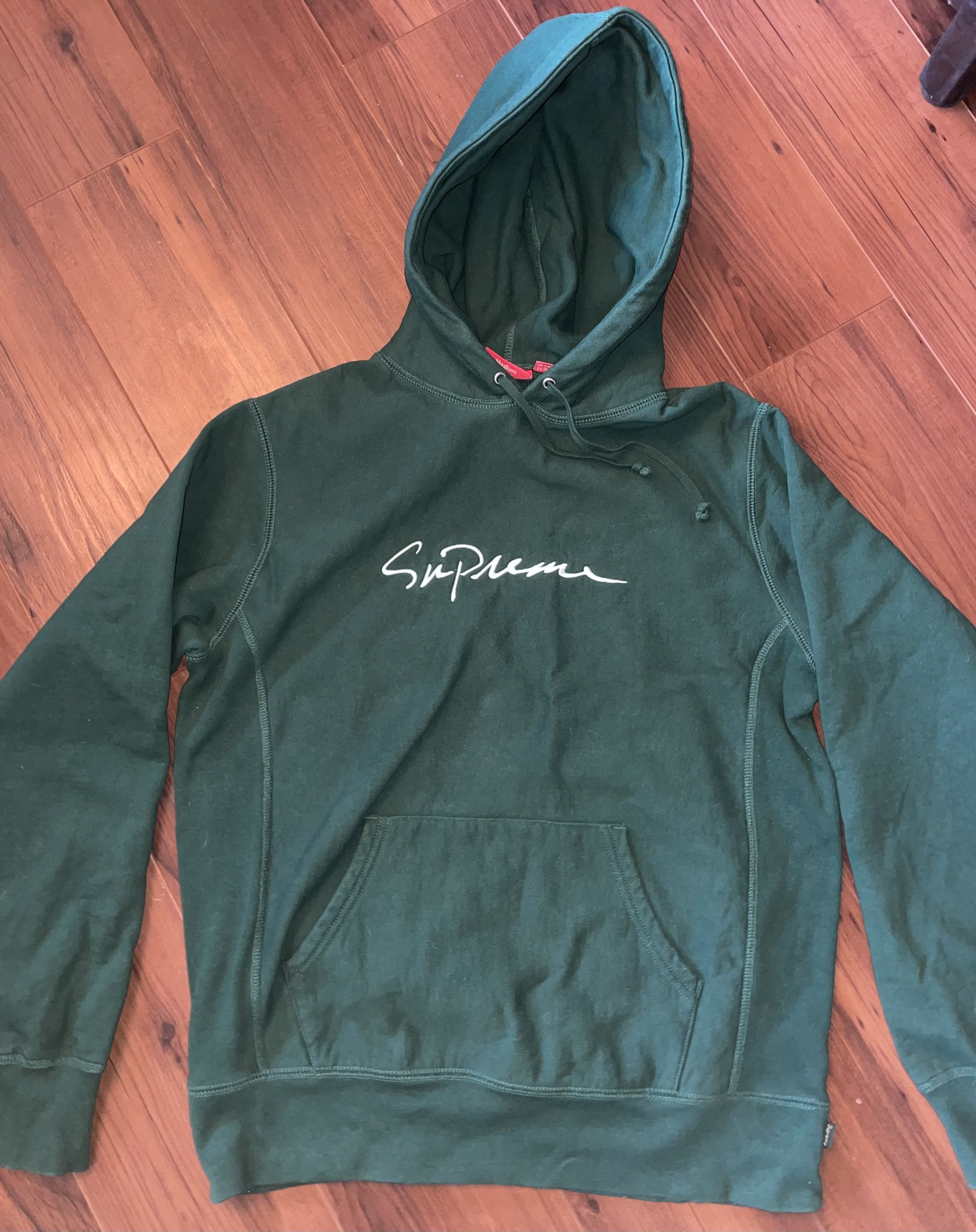 Supreme Classic Script Hoodie | Grailed