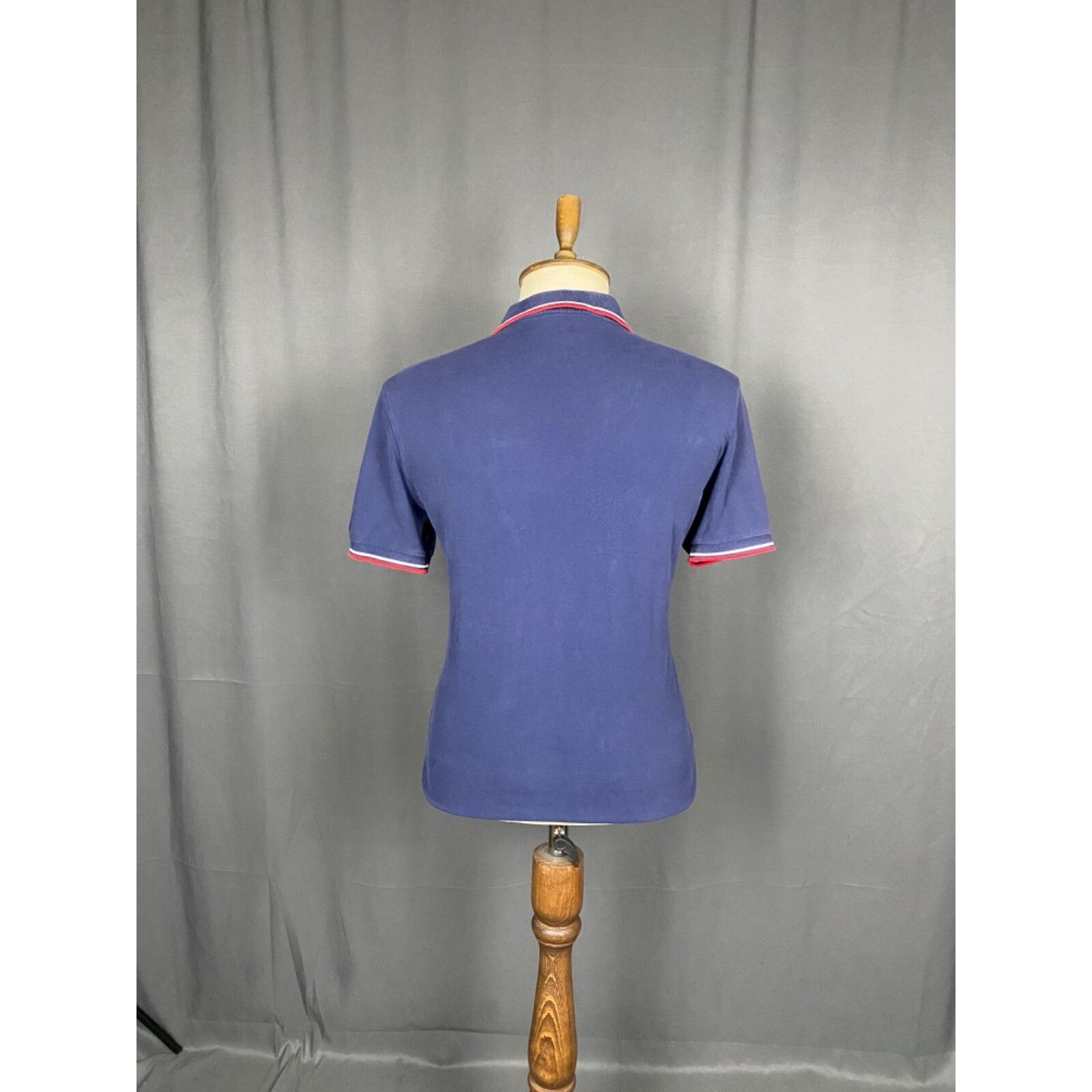Prada Prada Small Logo Men's Blue Polo T-Shirt Size XL Size US XL / EU 56 / 4 - 7 Thumbnail