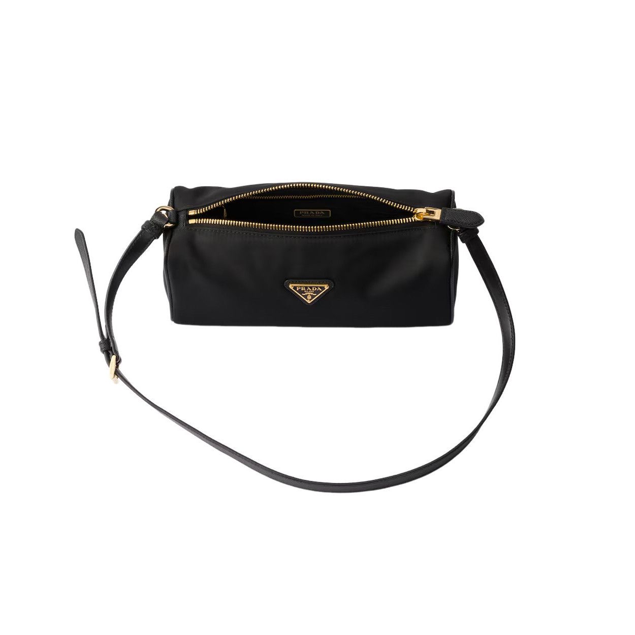 Prada PRADA $1250 Re-Nylon Black Pouch New And Authentic Size ONE SIZE - 4 Thumbnail