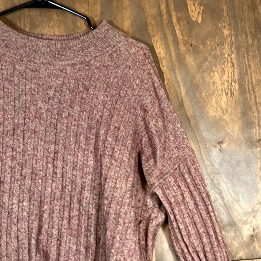 Madewell Madewell Sweater Rosehip Brown Knit Mock Neck Wool Blend XL Women Pullover Long Sleeve Casual Workwear Winter Fall Women’s Size XL / US 12-14 / IT 48-50 - 5 Thumbnail