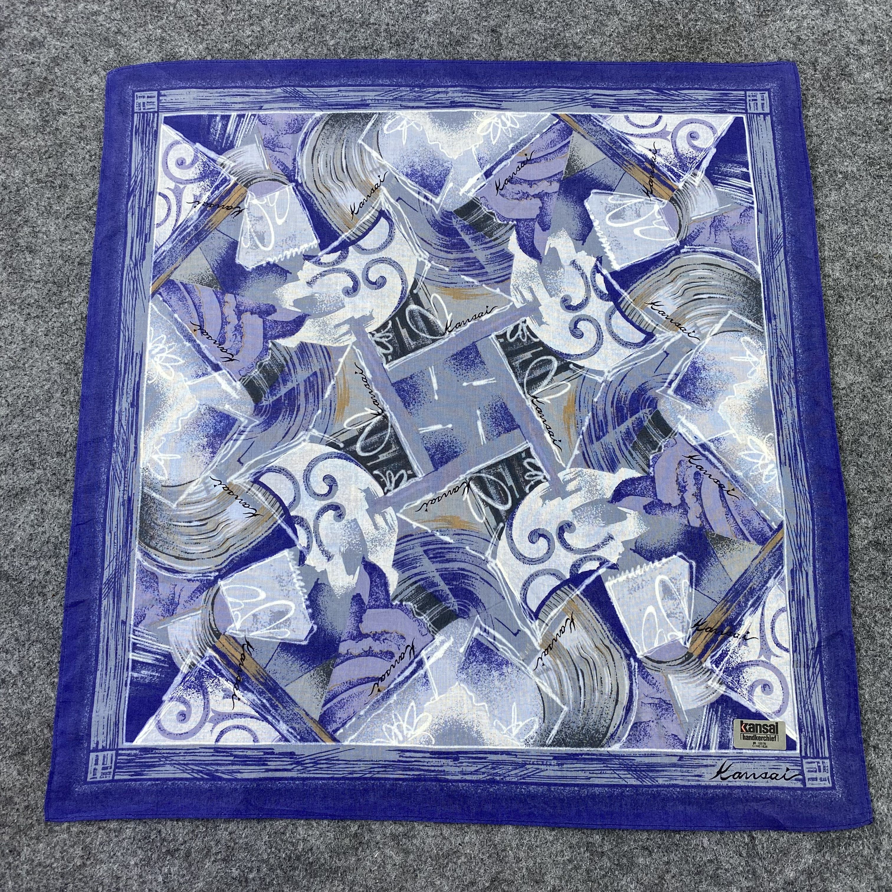 Japanese Brand Kansai Handkerchief / Bandana / Neckerchief-B856 Size ONE SIZE - 3 Thumbnail