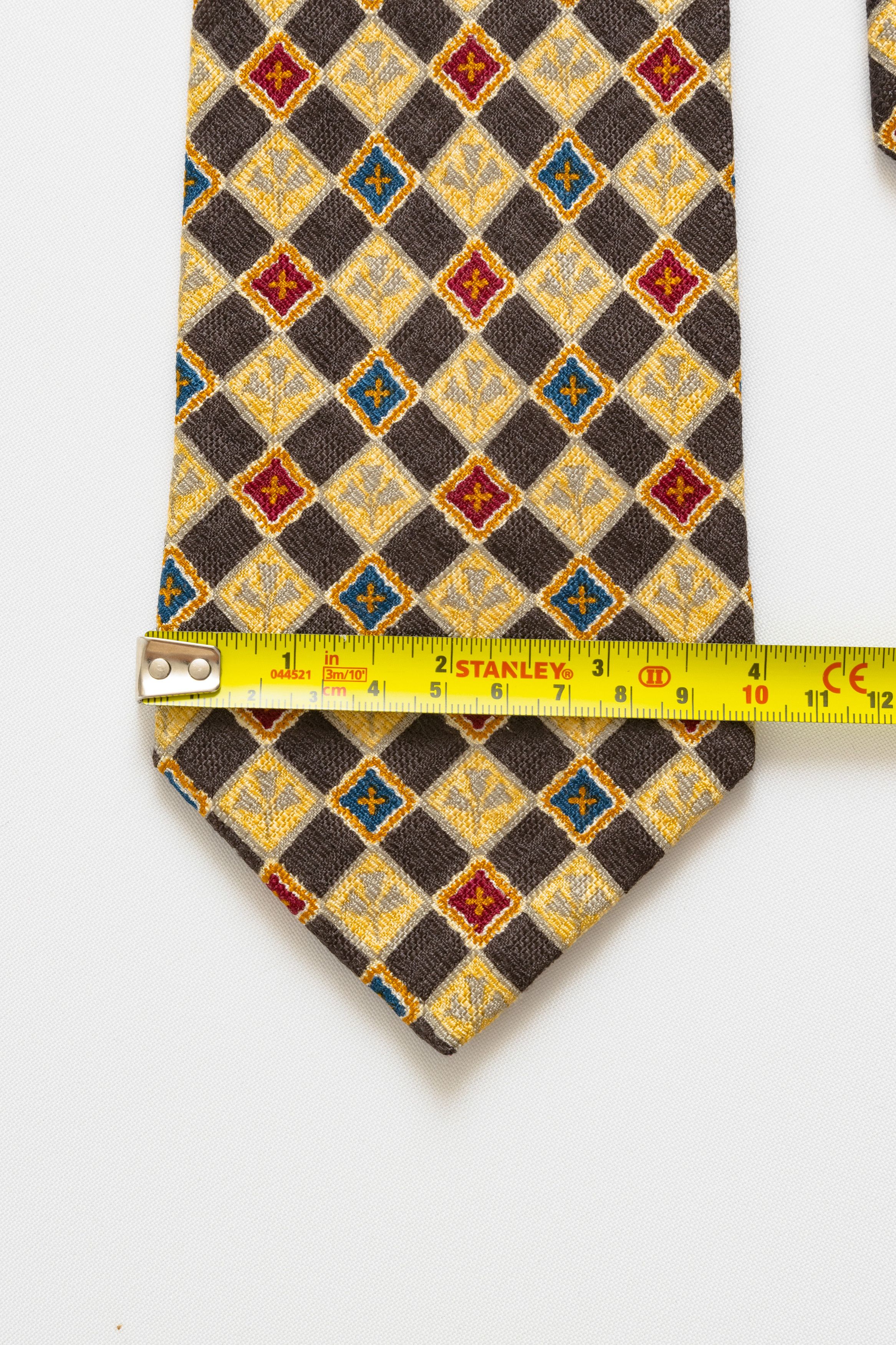 Ermenegildo Zegna Ermenegildo Zegna Men's Multicolor Silk Cravatte Tie 044 Size ONE SIZE - 4 Thumbnail