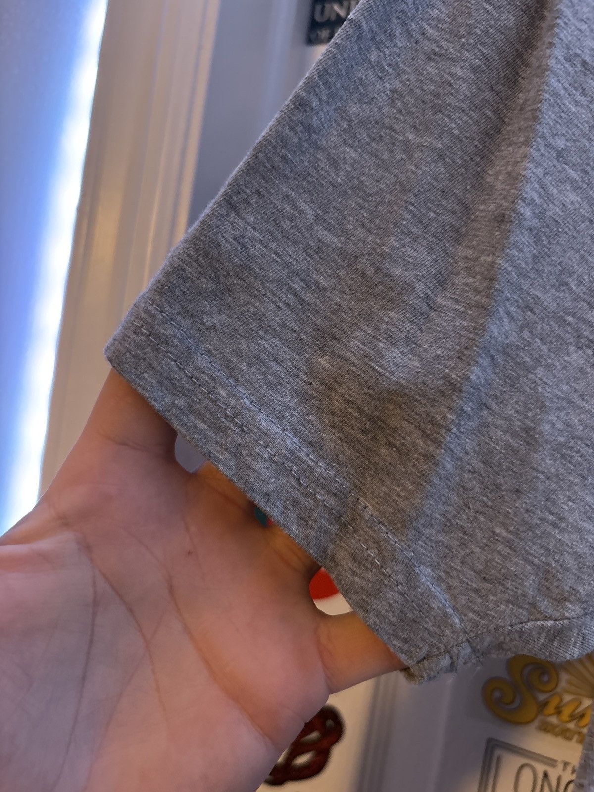 Kappa Vintage Kappa Grey tee Size US L / EU 52-54 / 3 - 5 Thumbnail