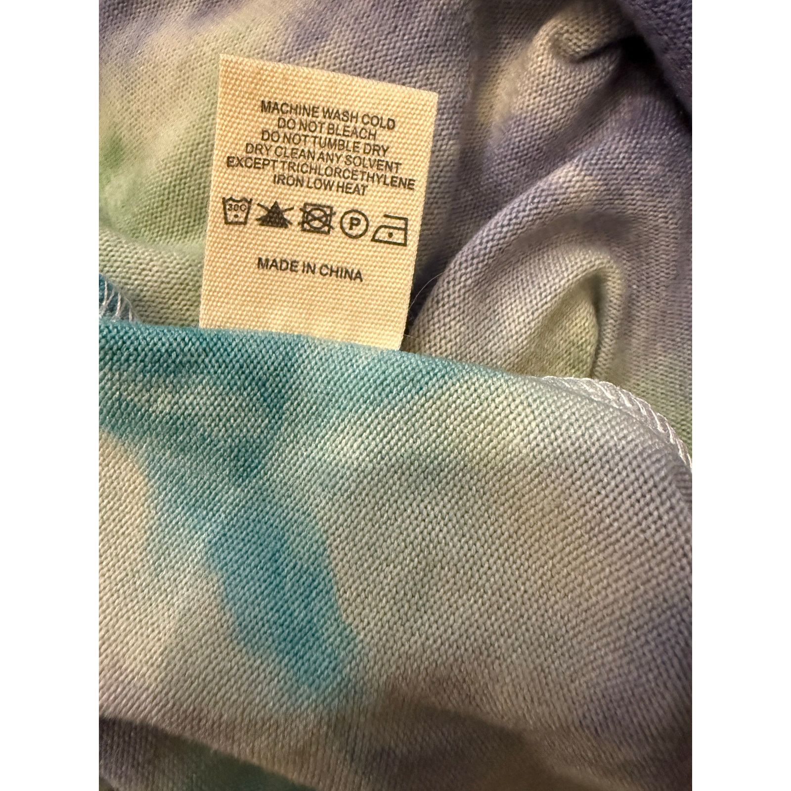 Other EUC Chic Soul Crewneck Tie Dye Long Sleeve Tunic Top 1X Size XXL / US 16-18 / IT 52-54 - 6 Thumbnail