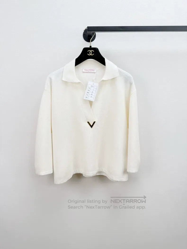 Valentino Valentino Wool knitted sweater Size S / US 4 / IT 40 - 1 Thumbnail