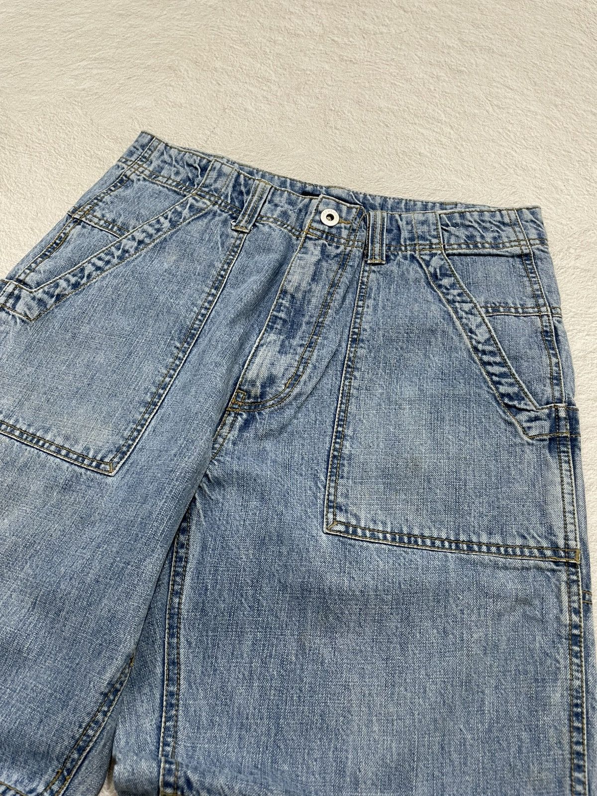 If Six Was Nine 2000s Countdown Light Blue Jeans Y2K Size US 30 / EU 46 - 3 Thumbnail