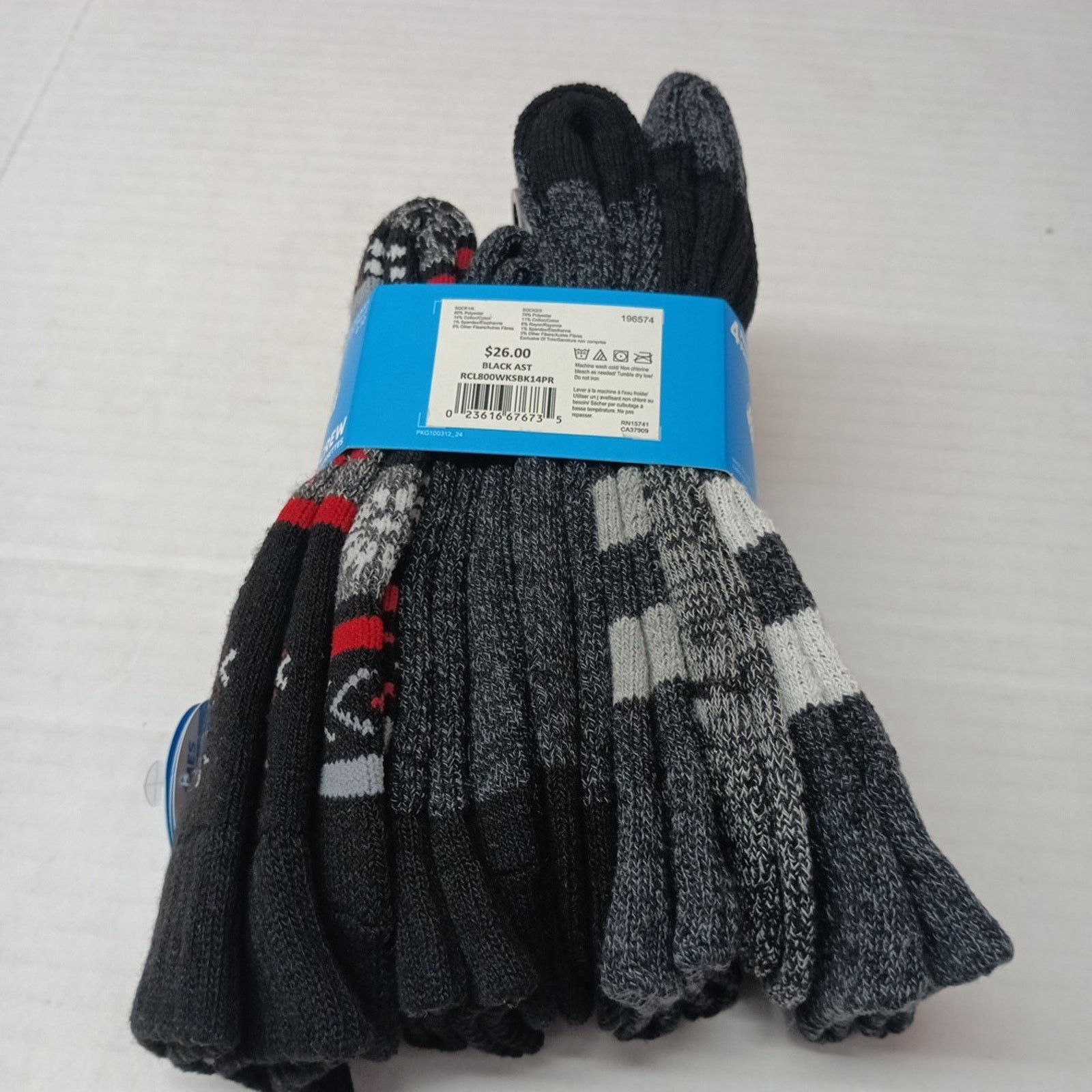 Columbia Columbia Women's Crew Socks Reinforced Shoe Size 4-10 4 Pair Size ONE SIZE - 3 Thumbnail