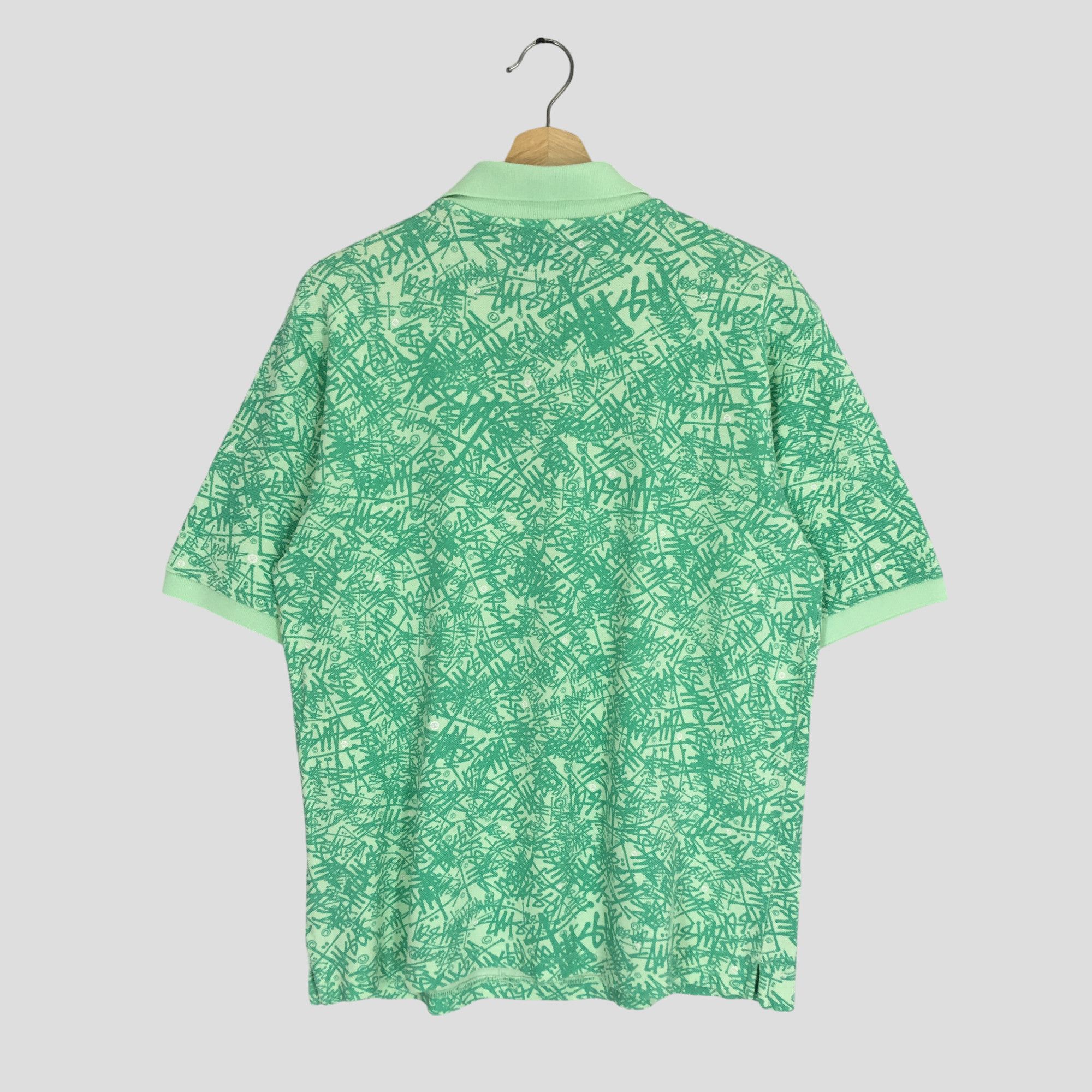Stussy Vintage Stussy Polo Shirt Rugby Streetwear Size US M / EU 48-50 / 2 - 2 Thumbnail