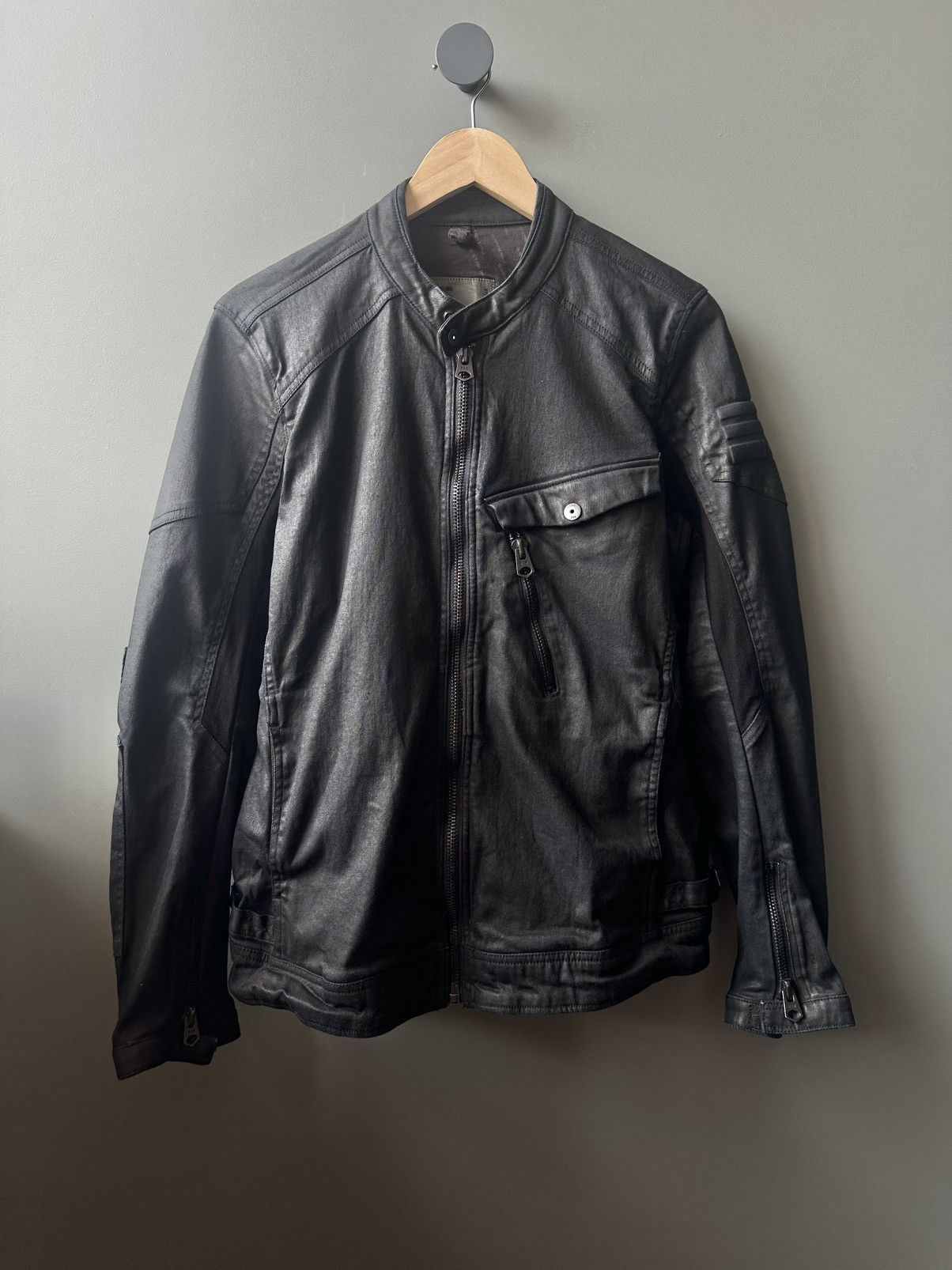G-Star G Star Revend Moto Slim 3D Jacket Slim Size M Size US M / EU 48-50 / 2 - 2 Thumbnail