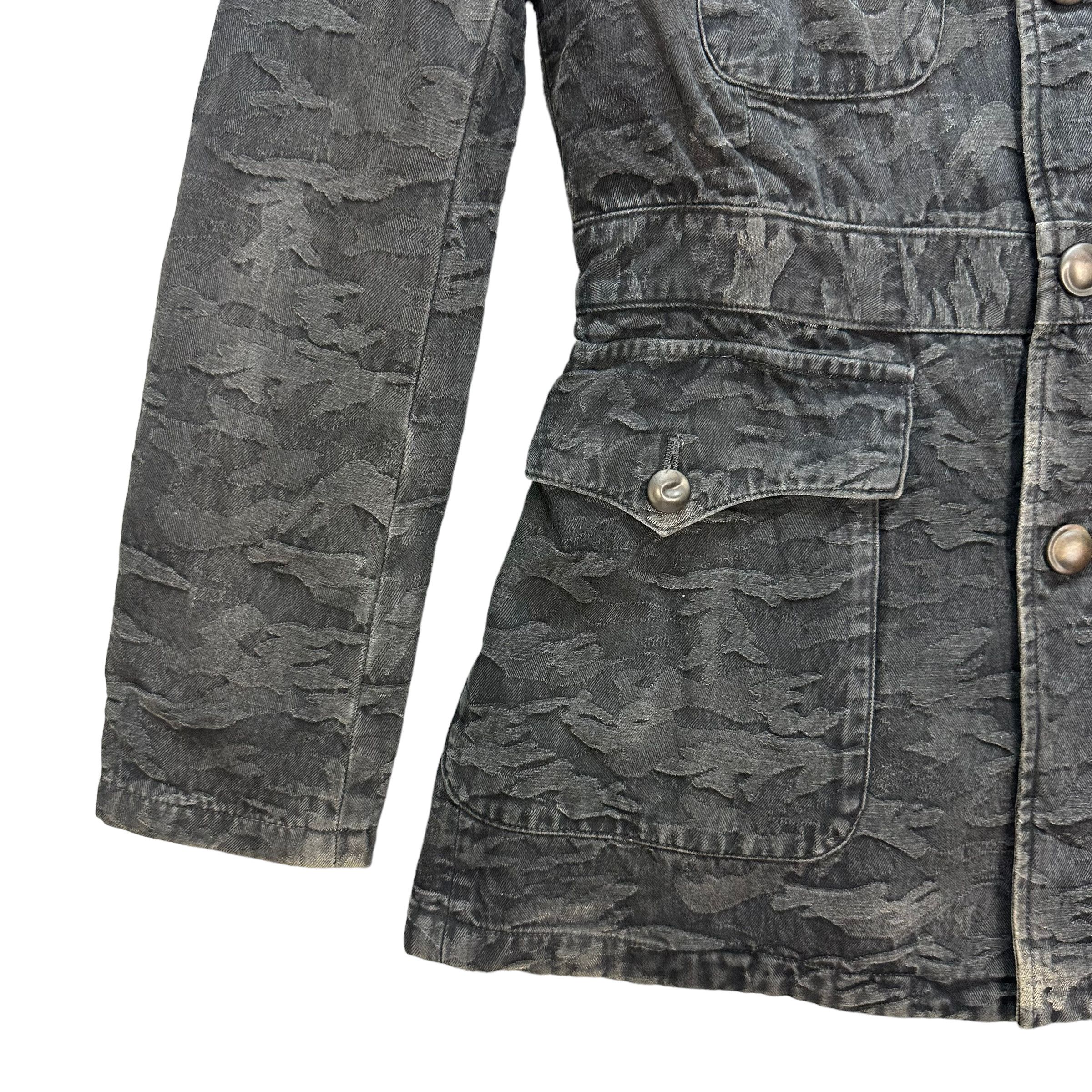 Obelisk OBELISK SKULLS ON BACK CHORE JACKET #7865-185 Size US M / EU 48-50 / 2 - 10 Thumbnail