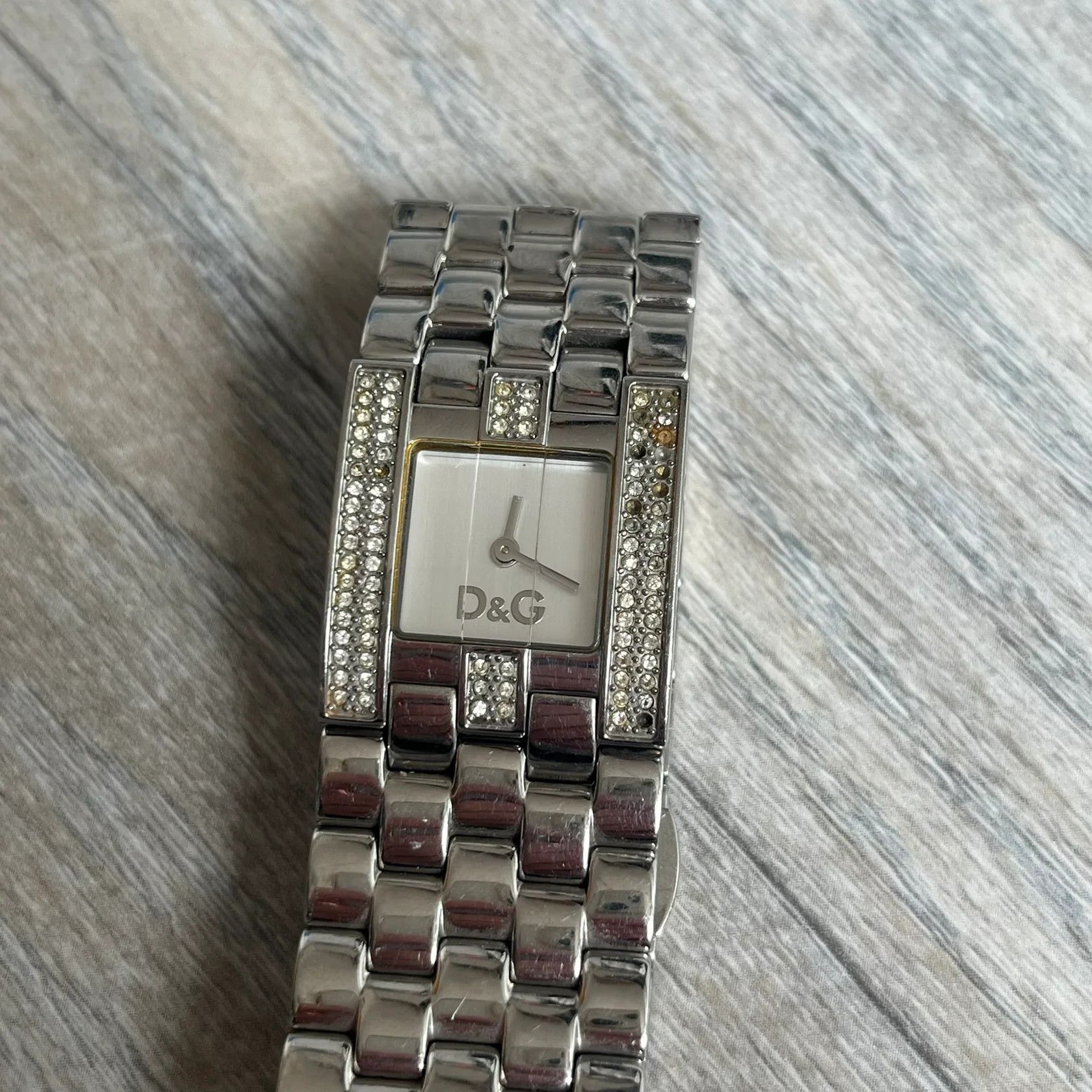 Dolce & Gabbana Dolce & Gabbana Rhinestones Analog Watch Size ONE SIZE - 2 Thumbnail