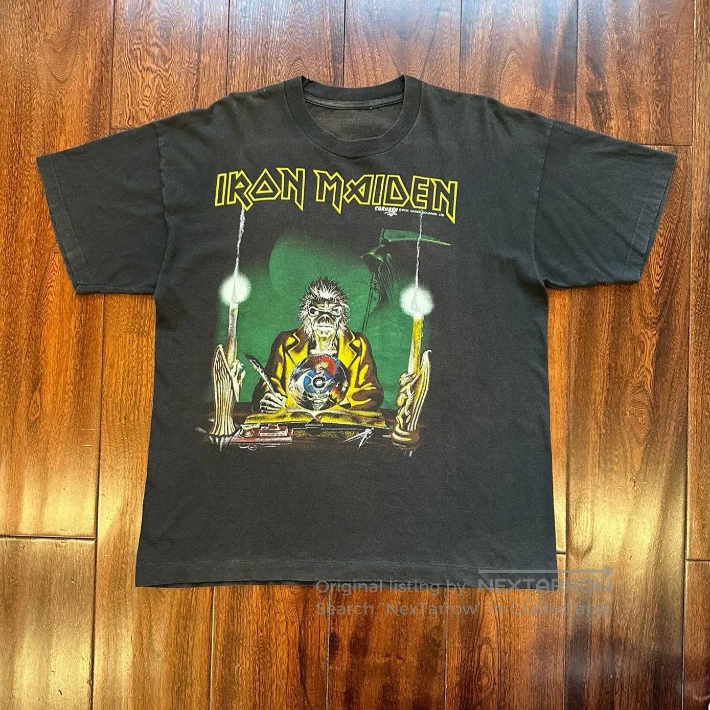 Vintage Vintage 90s Iron Maiden T. Size US M / EU 48-50 / 2 - 1 Thumbnail