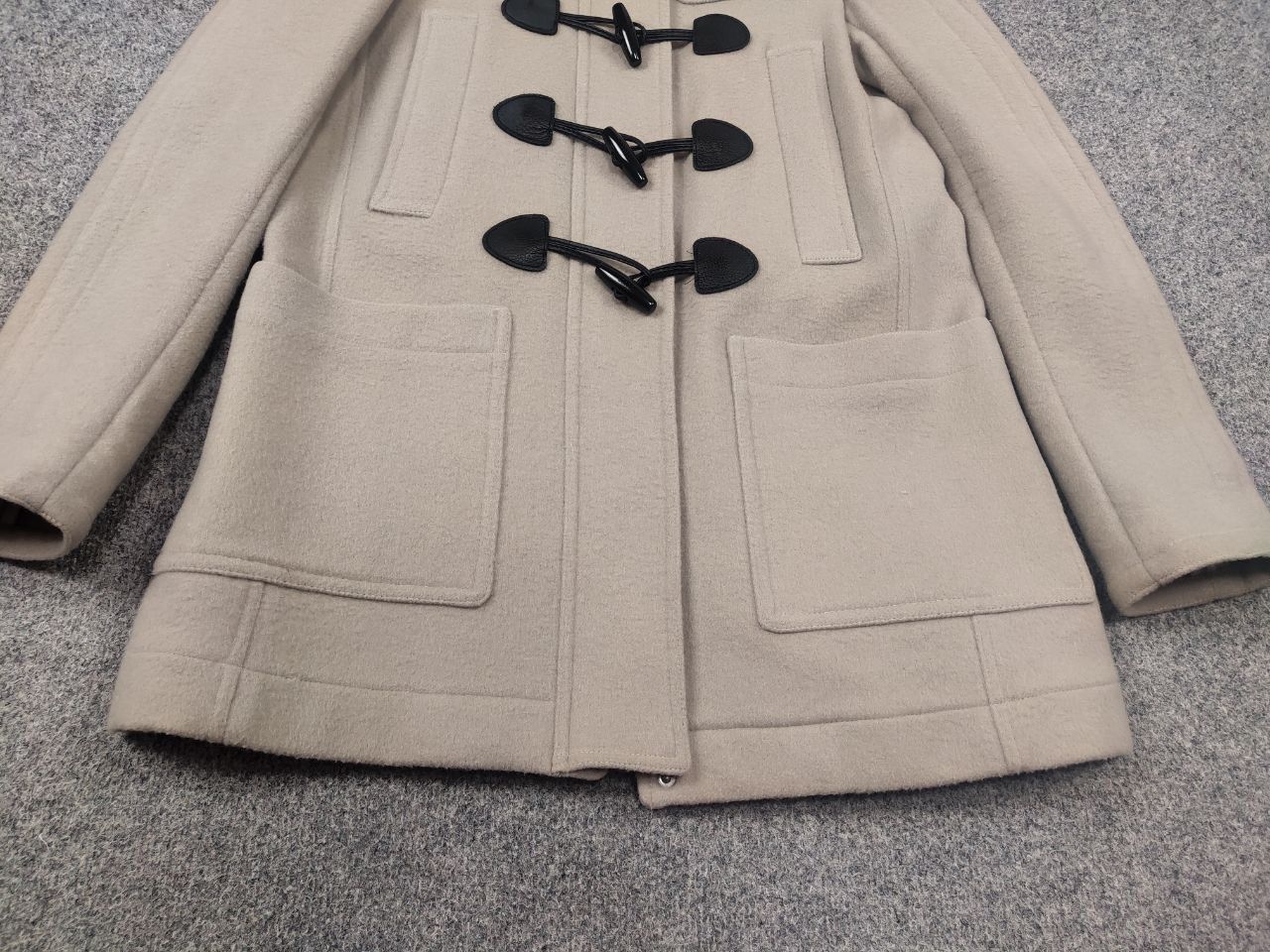 Burberry Burberry Brit Wool Camel Duffle Coat Jacket Nova Check Size S / US 4 / IT 40 - 8 Thumbnail